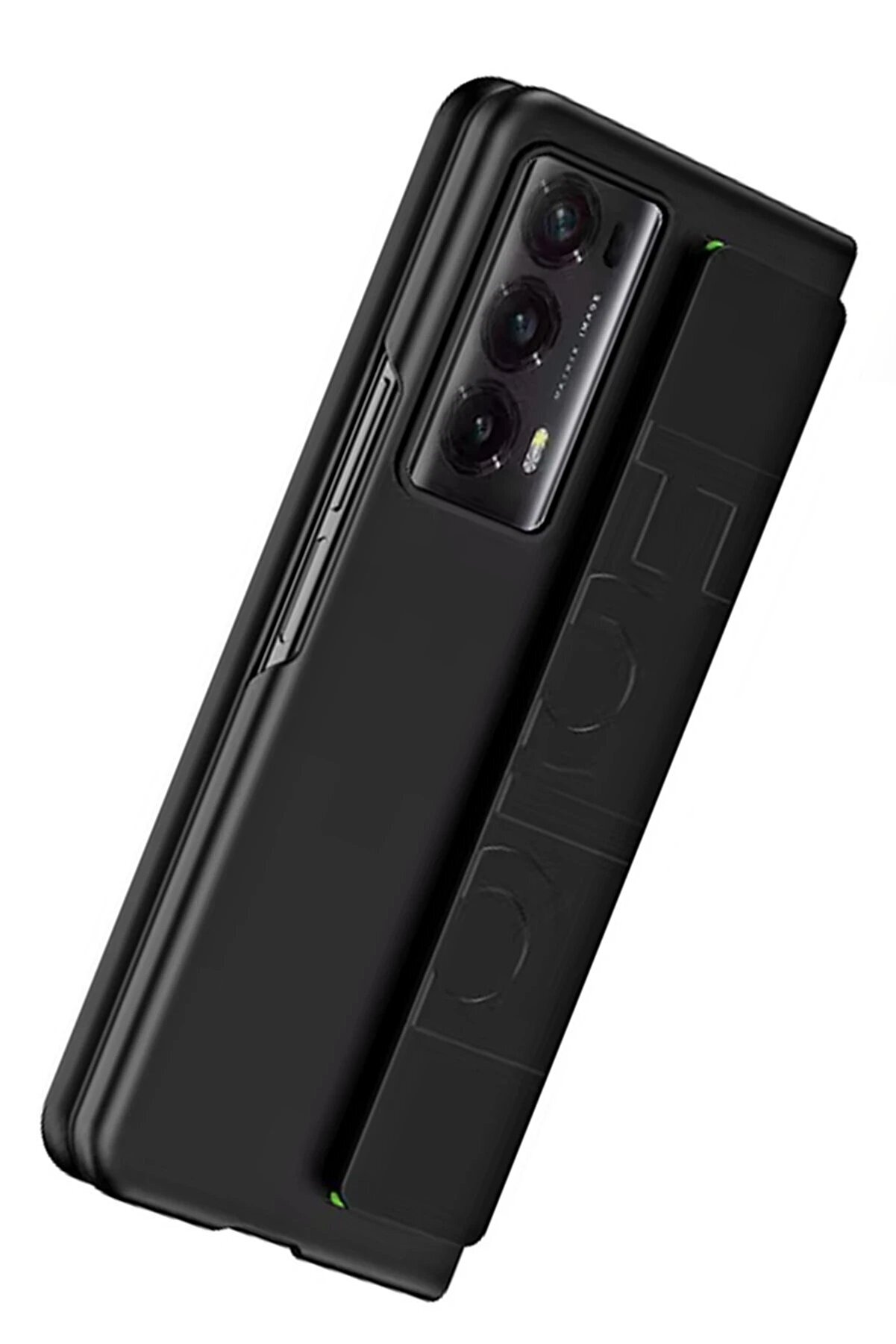 Huawei̇ Honor Magi̇c V2 Kılıf Data Kapak - Si̇yah - Dropx3844-6417