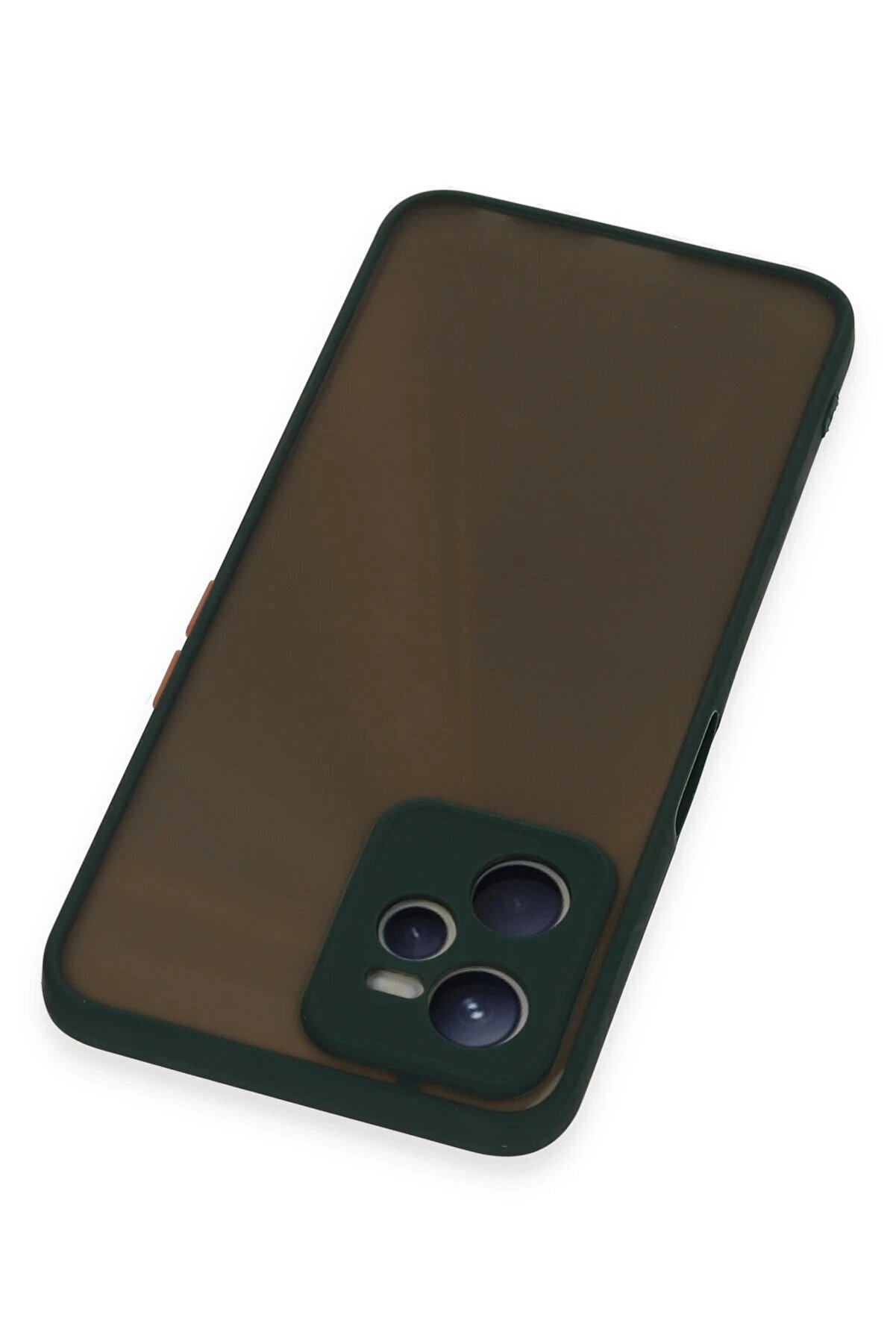 Realme C35 Kılıf Montreal Si̇li̇kon Kapak - Yeşi̇l - Dropx5052-9412