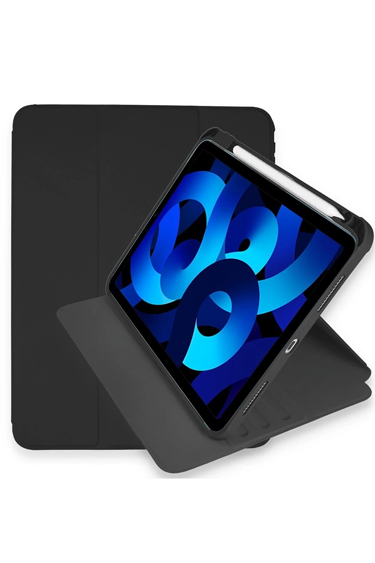 CepteToptan iPad Pro 11 (2021) Kılıf Starling 360 Kalemlikli Tablet Kılıf - Siyah - DROPX7198-9087