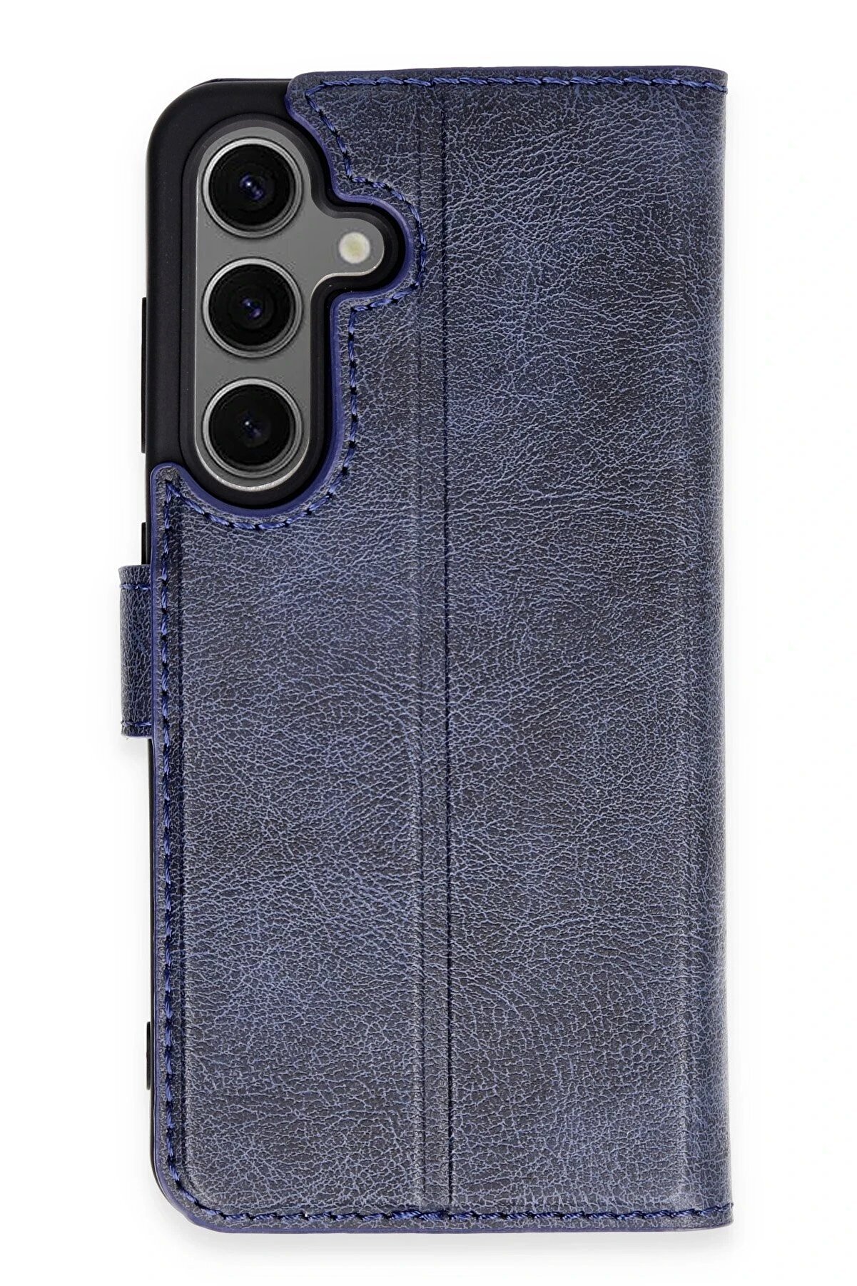 CepteToptan Samsung Galaxy S24 Kılıf Trend S Plus Kapaklı Kılıf - Lacivert - DROPX5806-6780