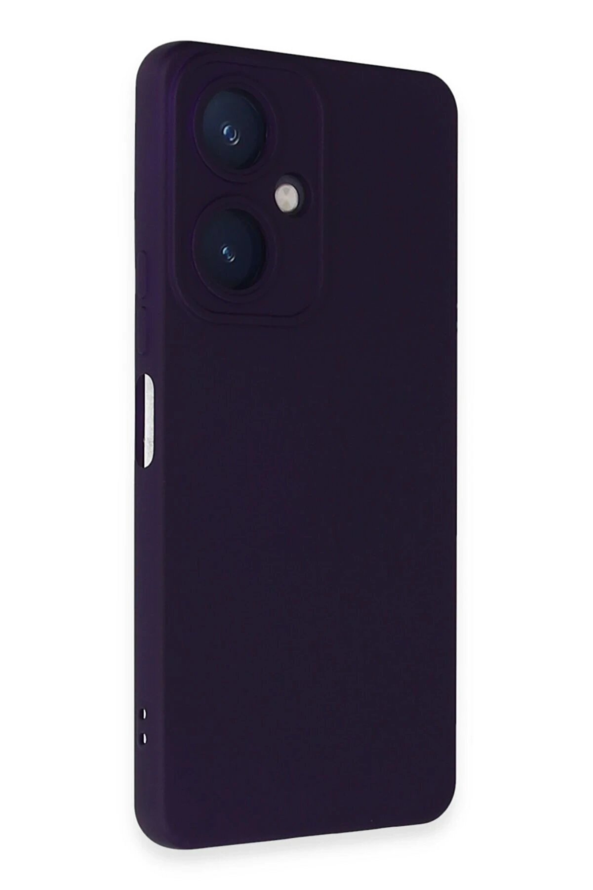 Vi̇vo Y27 Kılıf Nano İçi̇ Kadi̇fe Si̇li̇kon - Mor - Dropx6521-8726