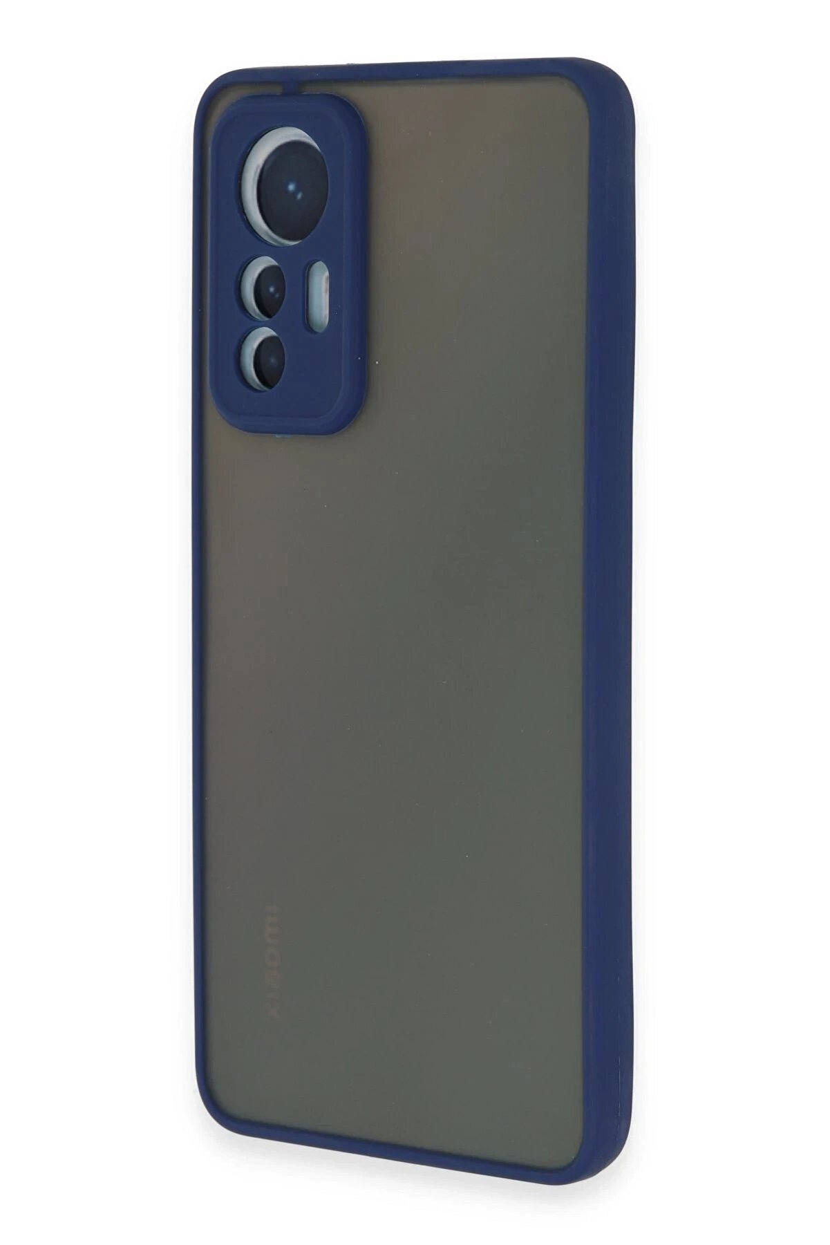 Xi̇aomi̇ Mi̇ 12 Li̇te Kılıf Montreal Si̇li̇kon Kapak - Laci̇vert - Dropx6569-3774