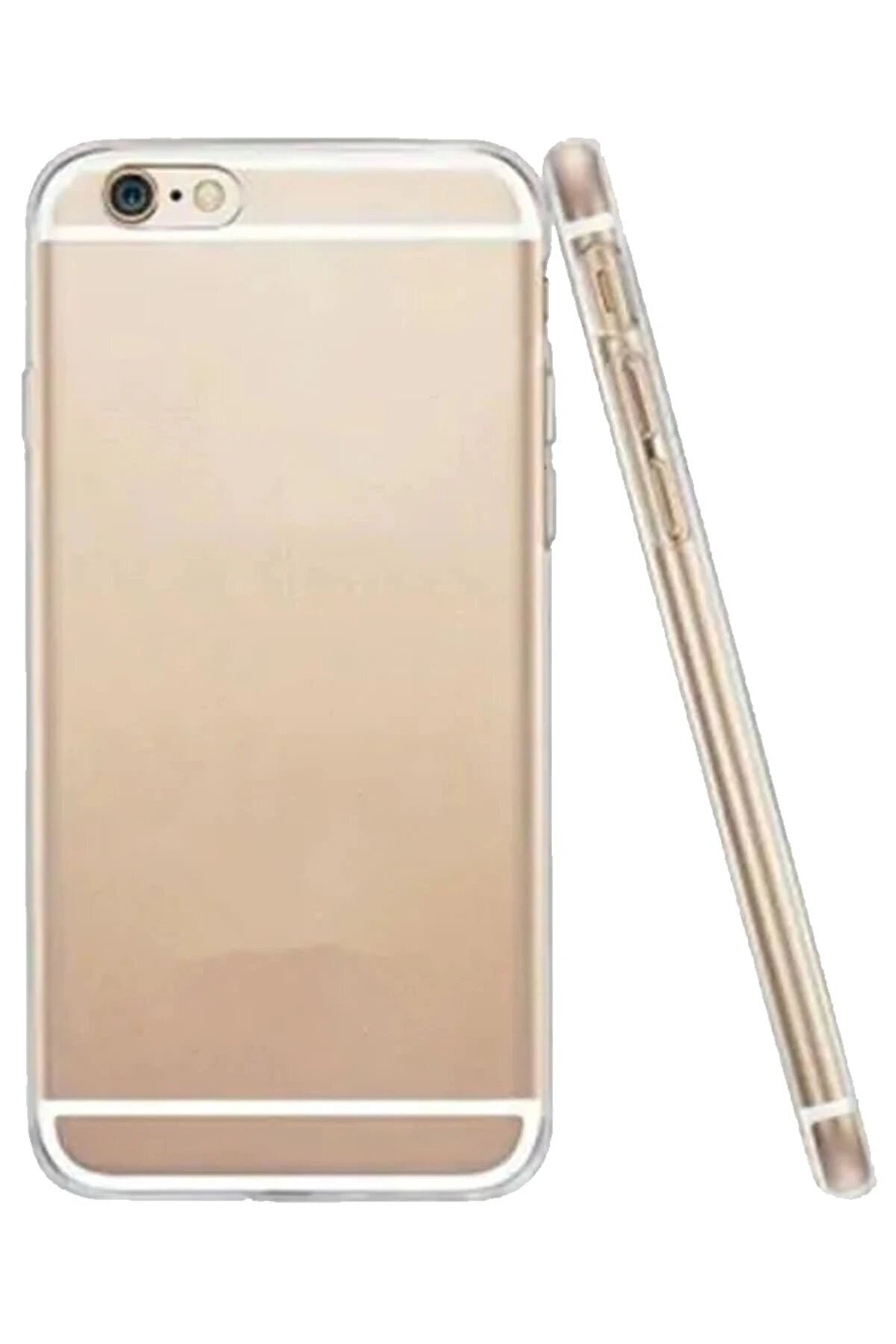 İphone 6 Kılıf Lüx Şeffaf Si̇li̇kon - Dropx9993-2328
