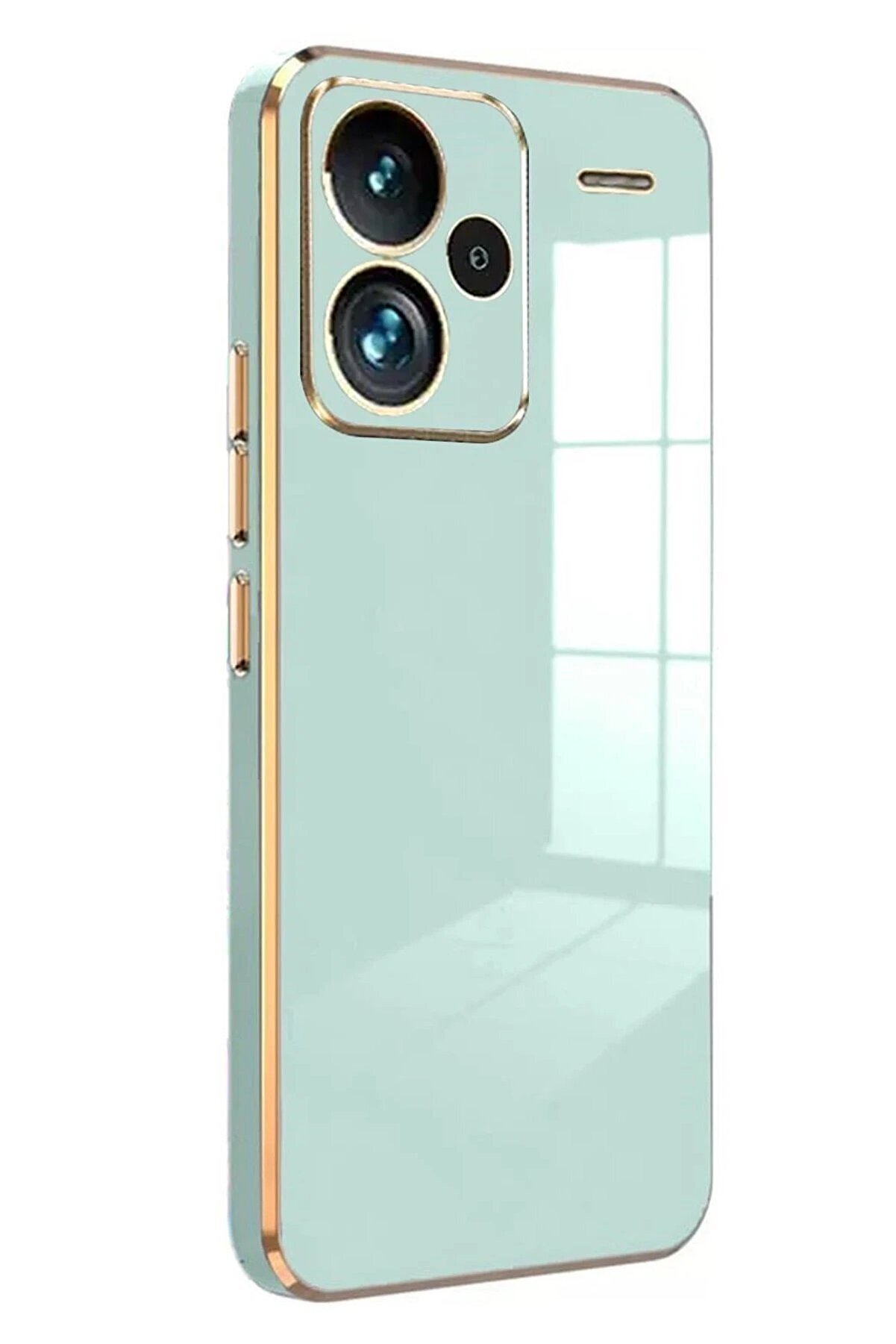 CepteToptan Xiaomi Redmi Note 13 Pro Plus Kılıf Volet Silikon - Açık Yeşil - DROPX7626-8044