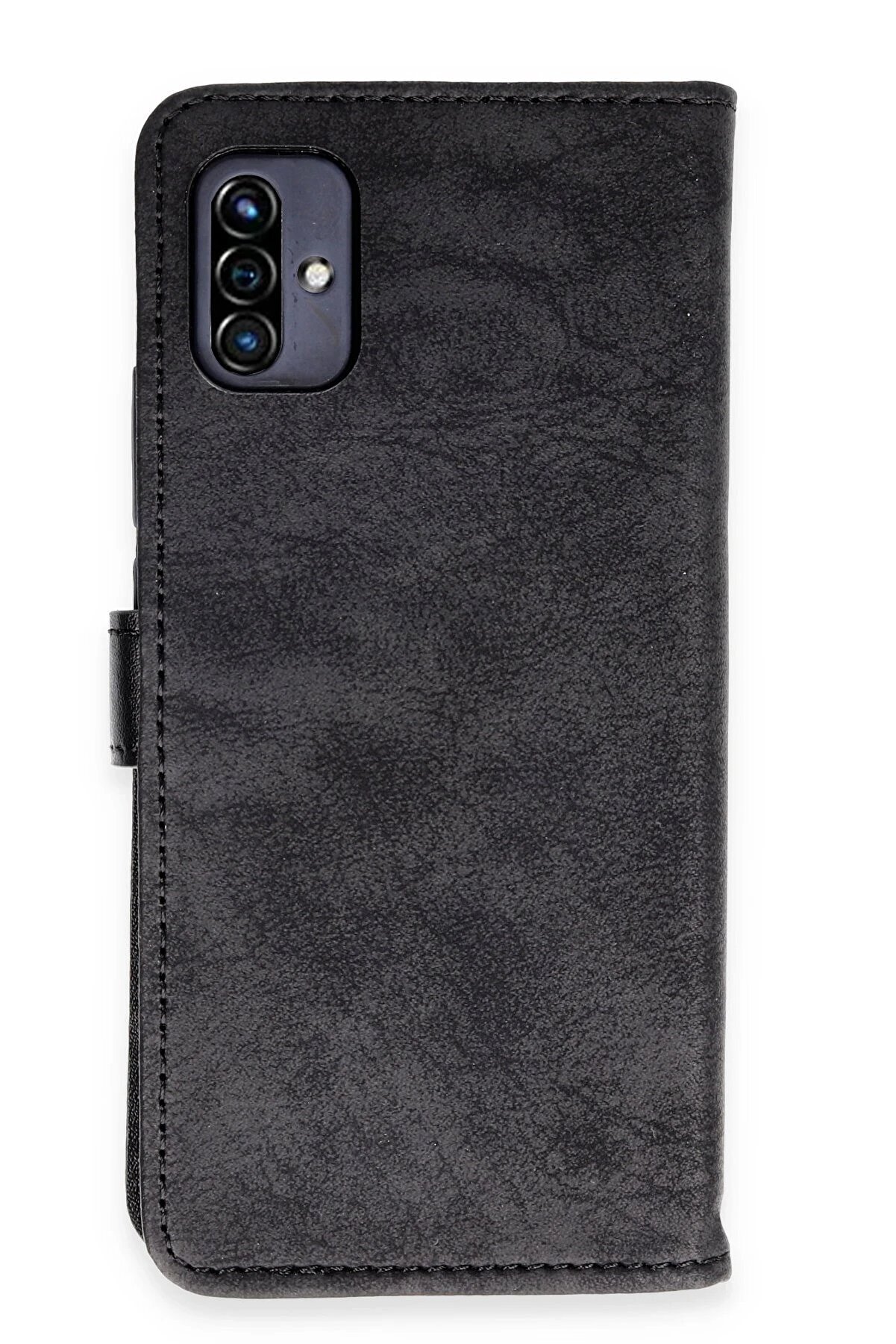 CepteToptan Reeder P13 Blue Max 2022 128GB Kılıf Trend S Plus Kapaklı Kılıf - Siyah - DROPX1339-9216