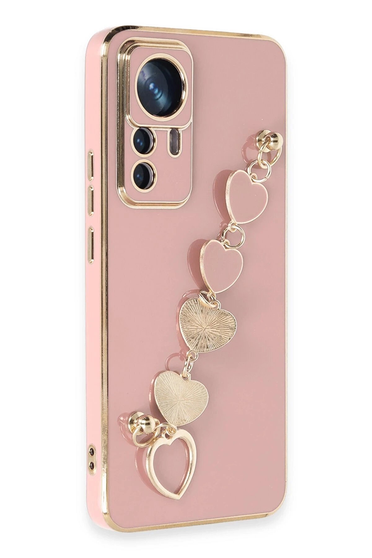 Xi̇aomi̇ Mi̇ 12T Pro Kılıf Esi̇la Si̇li̇kon - Pudra - Dropx1584-9163