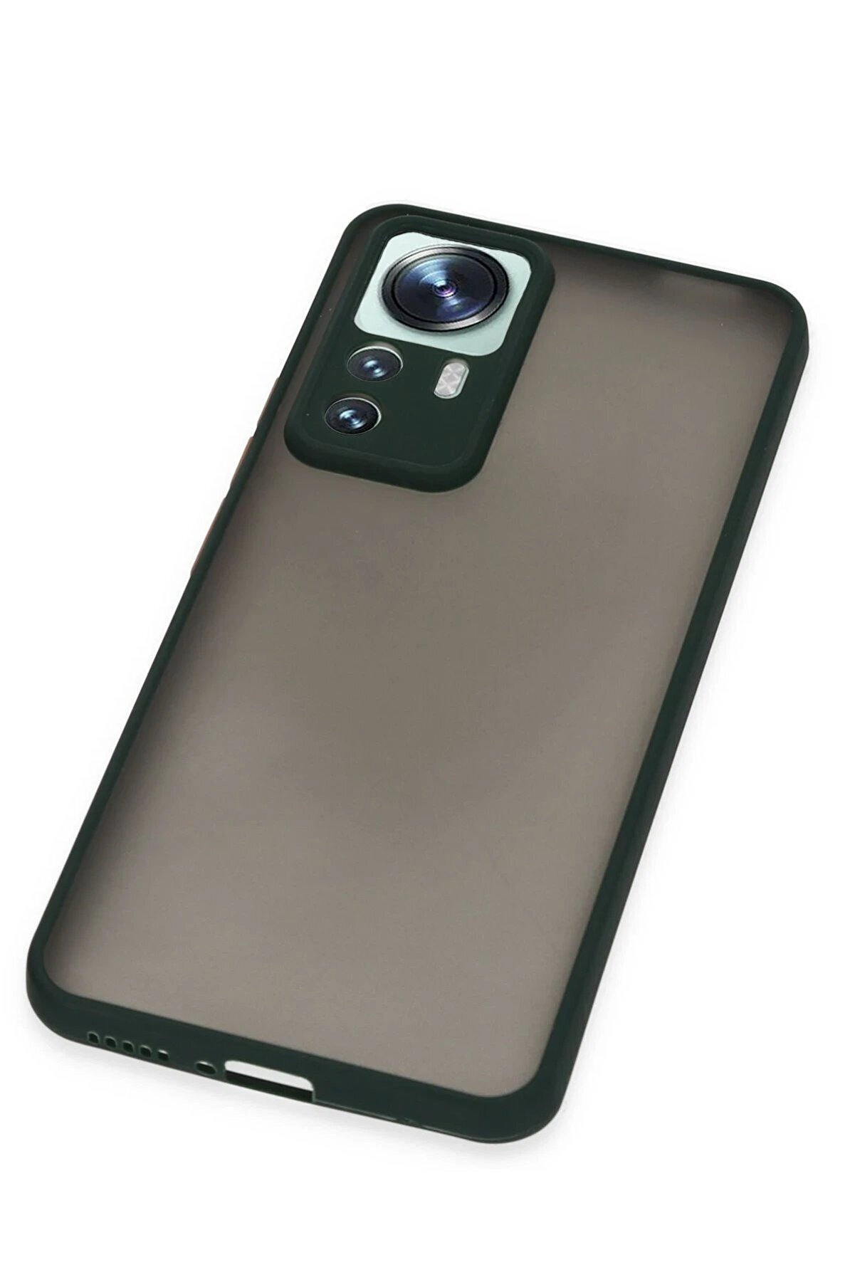 Xi̇aomi̇ Mi̇ 12T Pro Kılıf Montreal Si̇li̇kon Kapak - Yeşi̇l - Dropx9500-7809