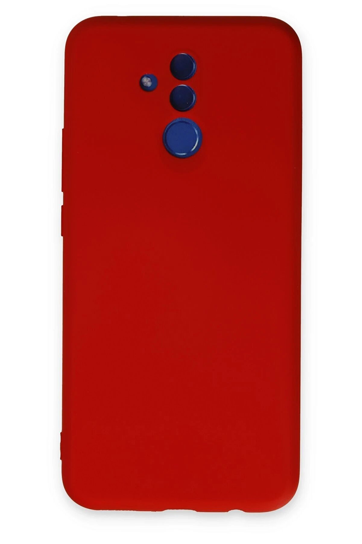 CepteToptan Huawei Mate 20 Lite Kılıf Nano i&ccedil;i Kadife Silikon - Kırmızı - DROPX6149-9098