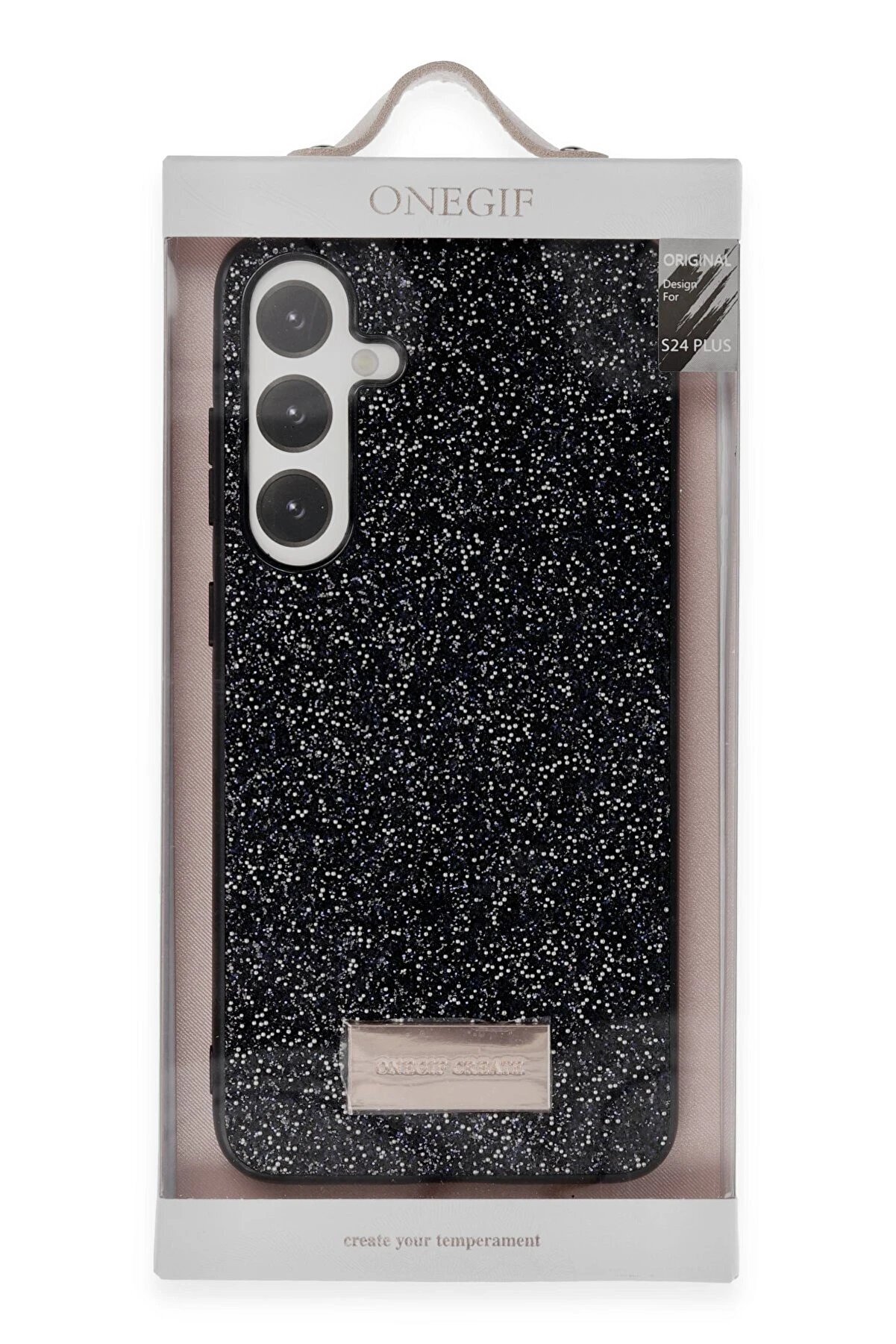 Samsung Galaxy A25 5G Bri̇ght Si̇mli̇ Kapak - Gümüş - Dropx9288-1418