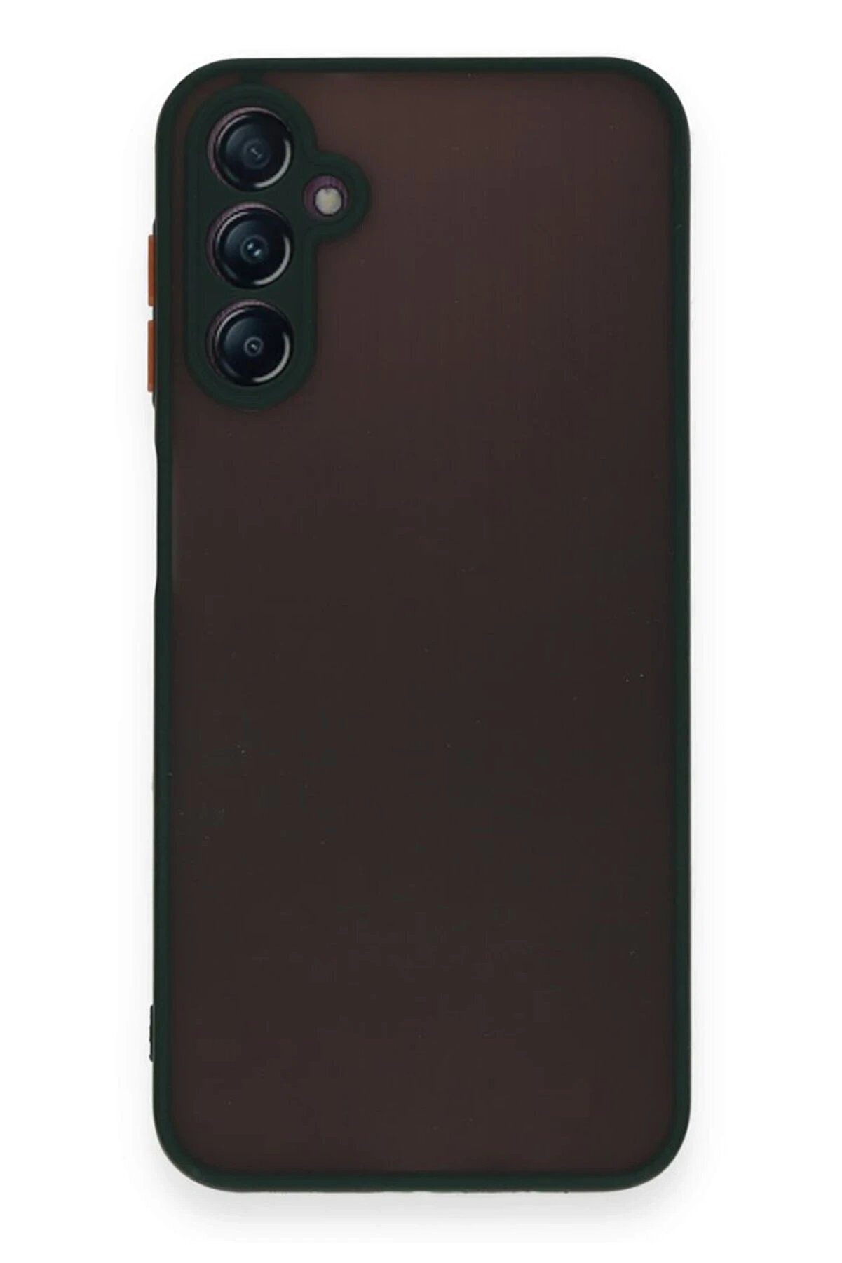 CepteToptan Samsung Galaxy A15 4G Kılıf Montreal Silikon Kapak - Yeşil - DROPX4222-9013