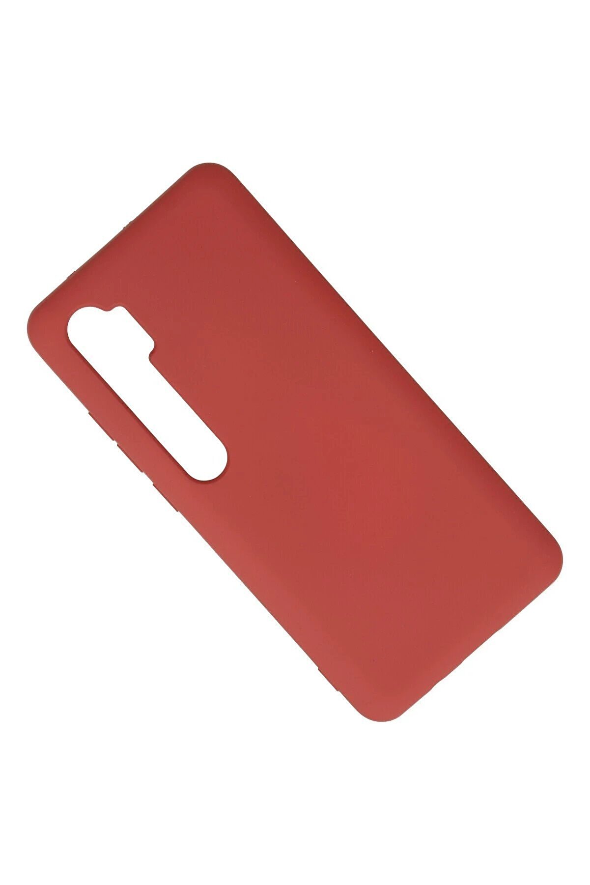 Xi̇aomi̇ Mi̇ Note 10 Li̇te Kılıf Nano İçi̇ Kadi̇fe Si̇li̇kon - Ki̇remi̇t - Dropx3474-1310