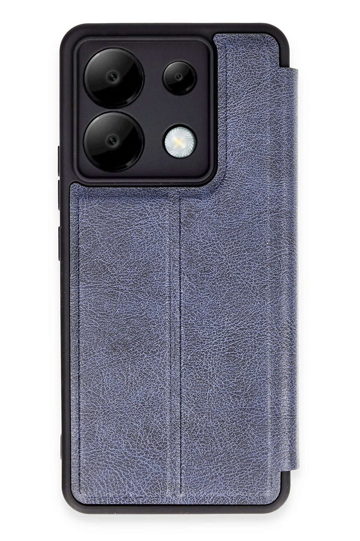 CepteToptan Xiaomi Redmi Note 13 Pro 5G Kılıf Flip Cover - Lacivert - DROPX1087-7862