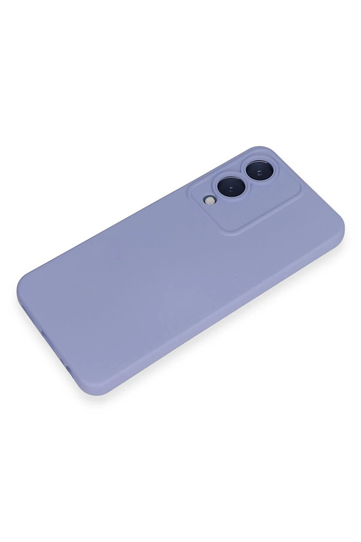 Vi̇vo Y17S Kılıf Nano İçi̇ Kadi̇fe Si̇li̇kon - Li̇la - Dropx3771-6685