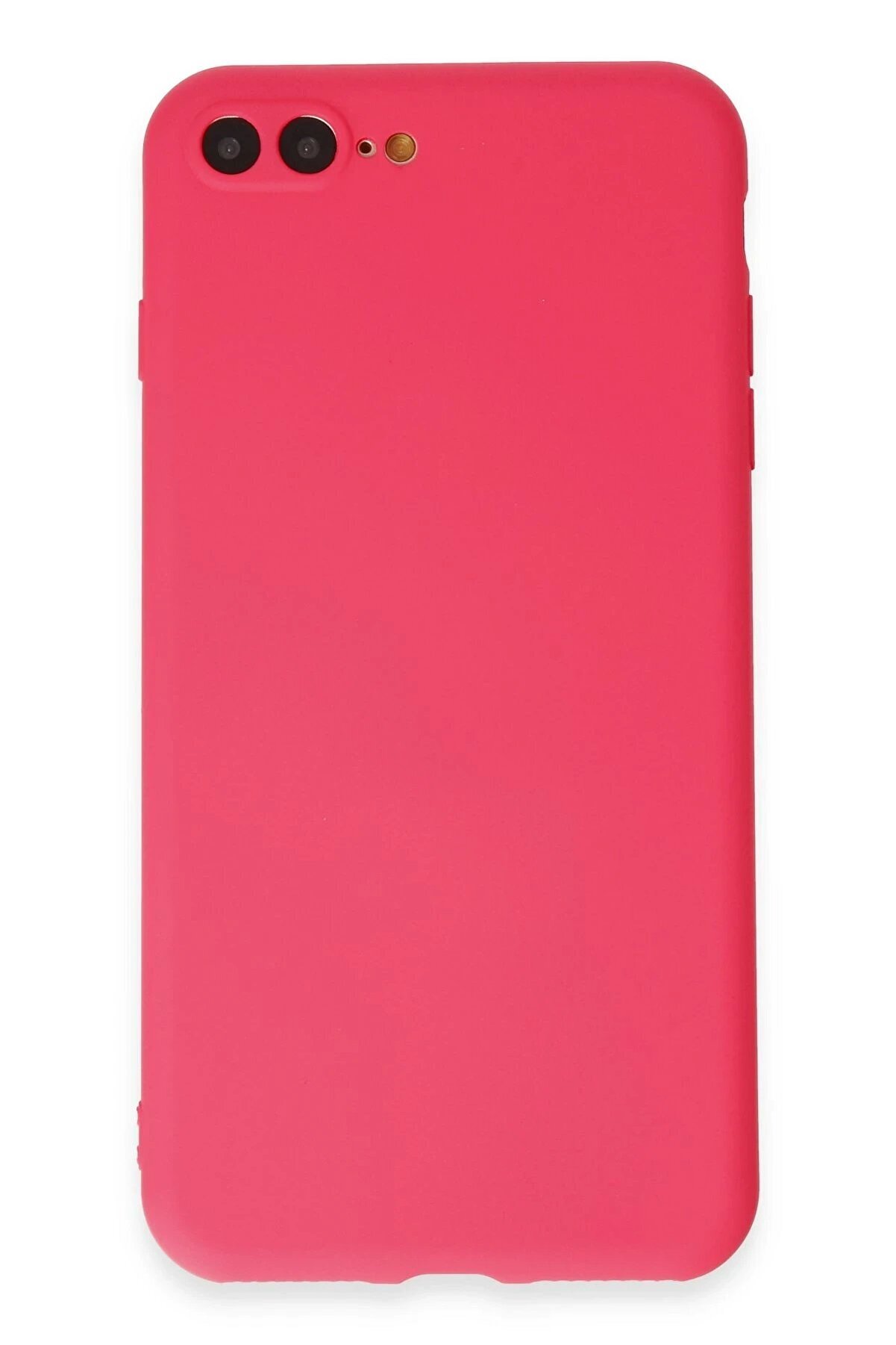 CepteToptan iPhone 7 Plus Kılıf First Silikon - Pembe - DROPX4366-3629