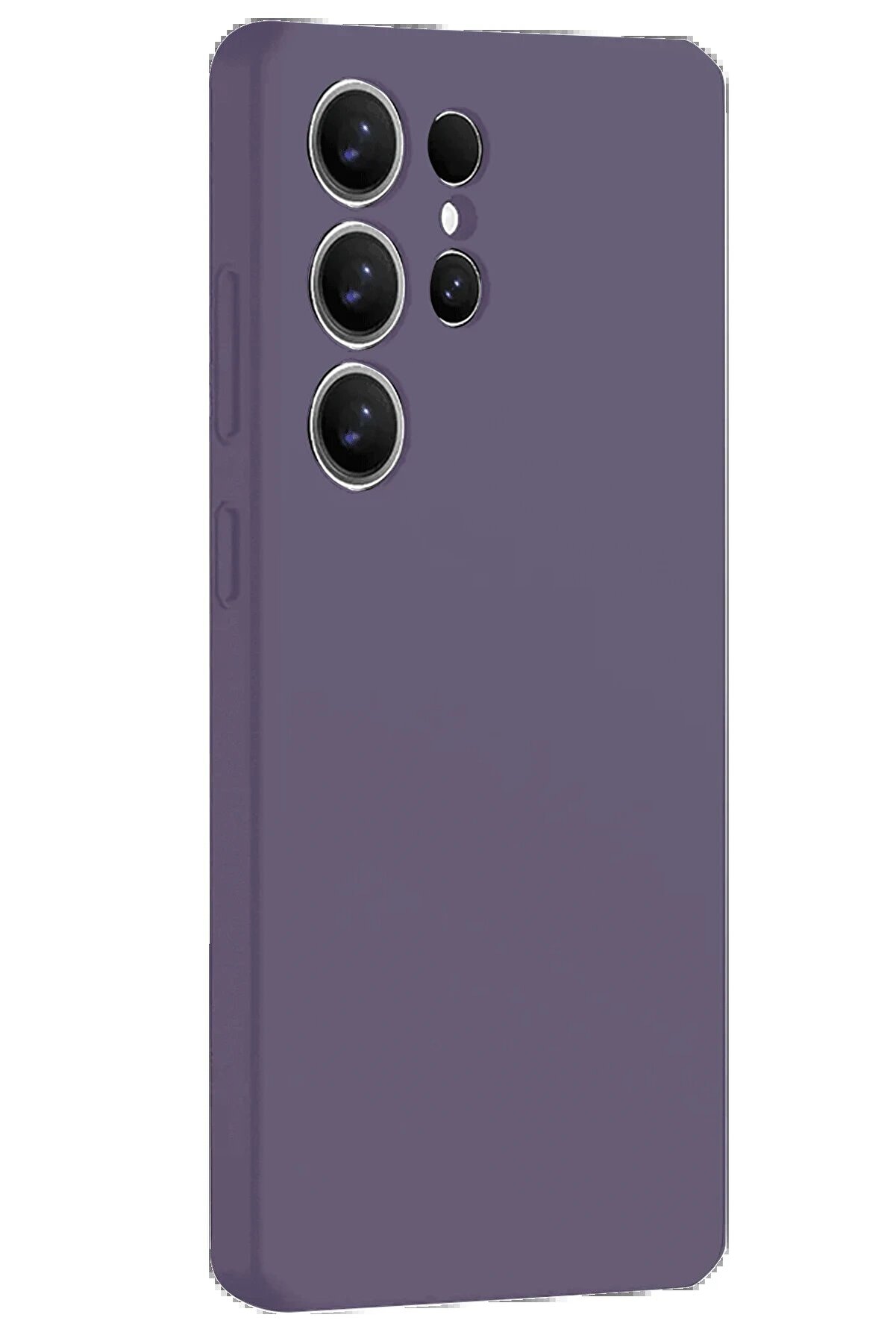 Samsung Galaxy S25 Ultra Kılıf Nano İ&ccedil;i̇ Kadi̇fe Si̇li̇kon - Mor - Dropx3861-4217