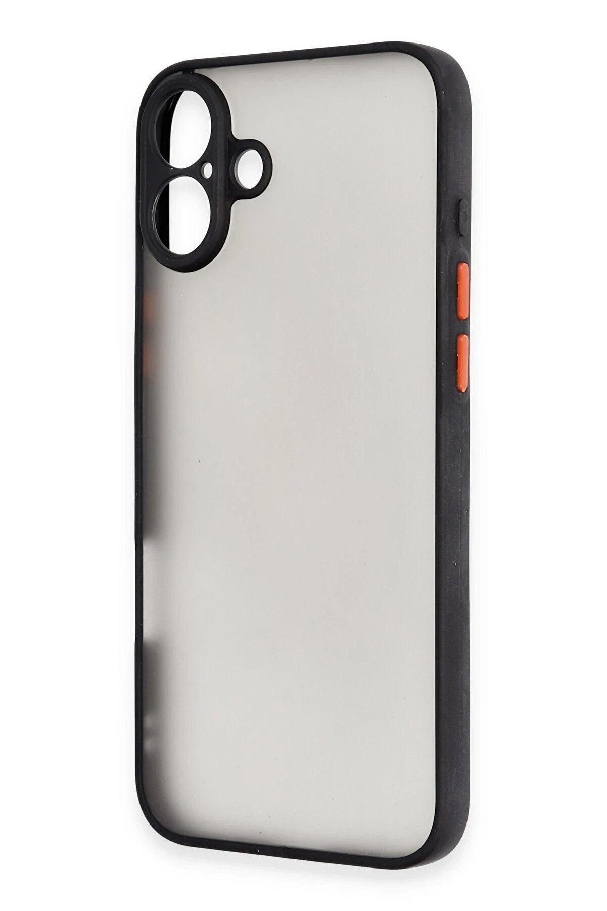 İphone 16 Kılıf Montreal Si̇li̇kon Kapak - Si̇yah - Dropx8561-2841