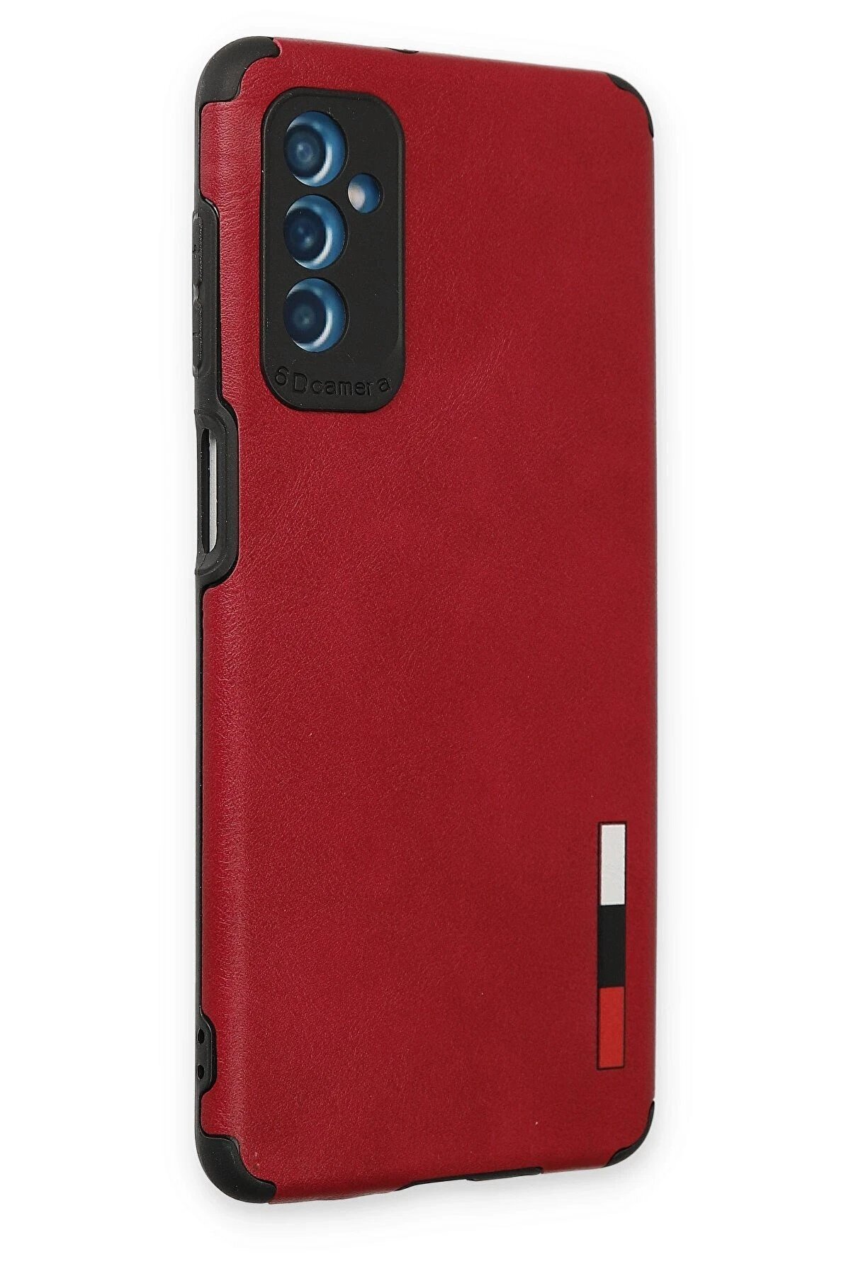 Samsung Galaxy M52 5G Kılıf Loop Deri̇ Si̇li̇kon - Kırmızı - Dropx9846-1962