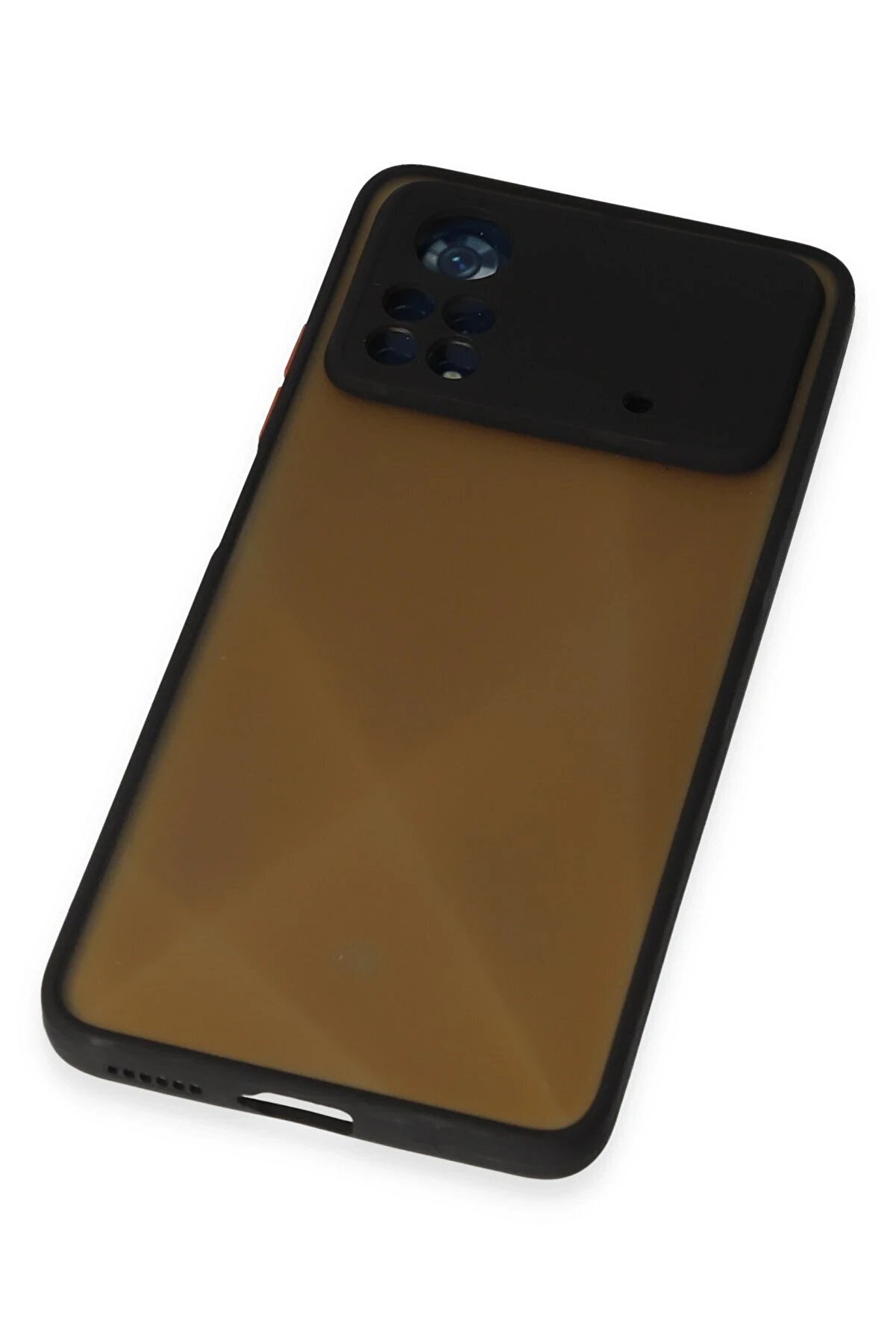 Xi̇aomi̇ Poco X4 Pro 5G Kılıf Montreal Si̇li̇kon Kapak - Si̇yah - Dropx7926-4063