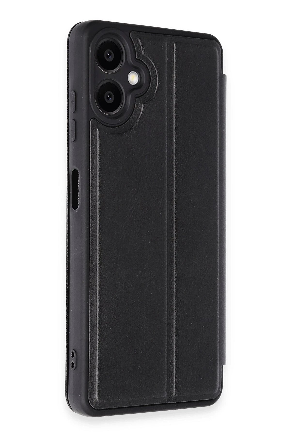 Samsung Galaxy A06 Kılıf Fli̇p Cover - Si̇yah - Dropx4879-5531