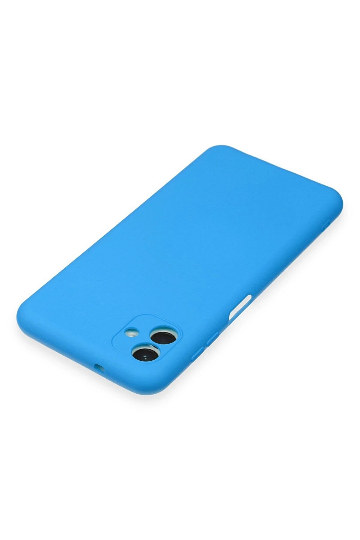 Samsung Galaxy A04E Kılıf Nano İçi̇ Kadi̇fe Si̇li̇kon - Mavi̇ - Dropx9693-3998