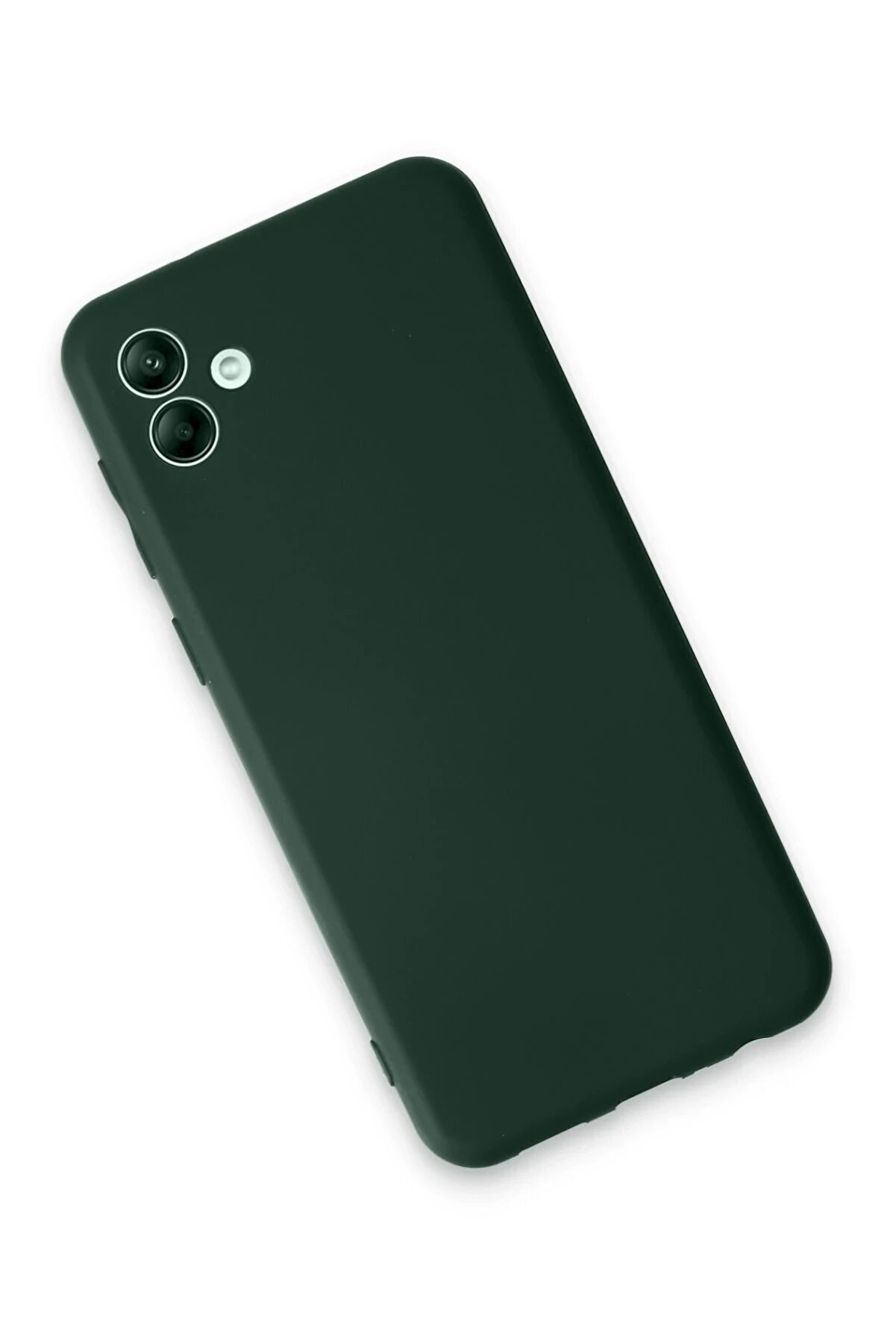Samsung Galaxy A04E Kılıf Fi̇rst Si̇li̇kon - Koyu Yeşi̇l - Dropx2130-7962