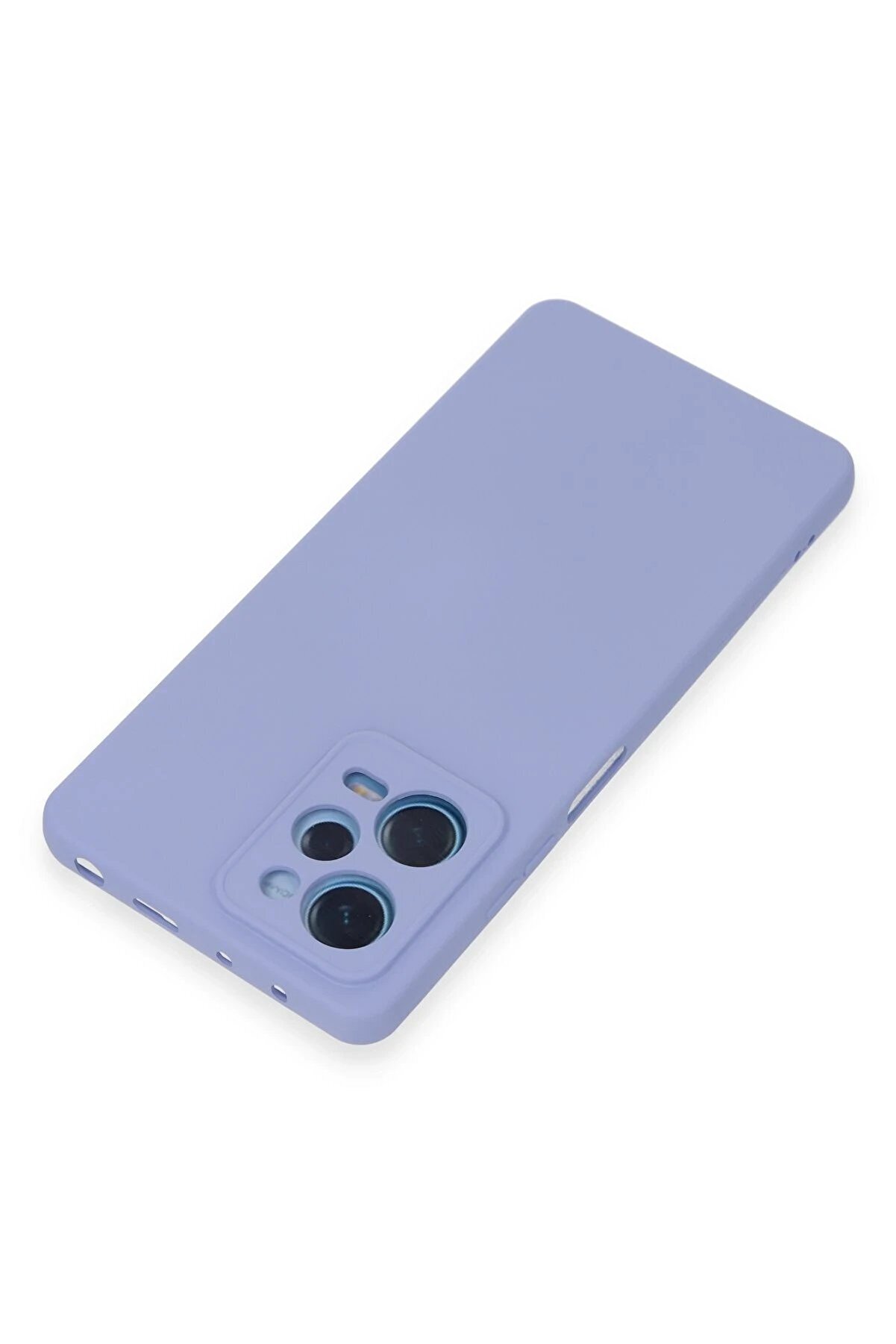 Xi̇aomi̇ Redmi̇ Note 12 Pro 5G Kılıf Nano İ&ccedil;i̇ Kadi̇fe Si̇li̇kon - Li̇la - Dropx6572-7677