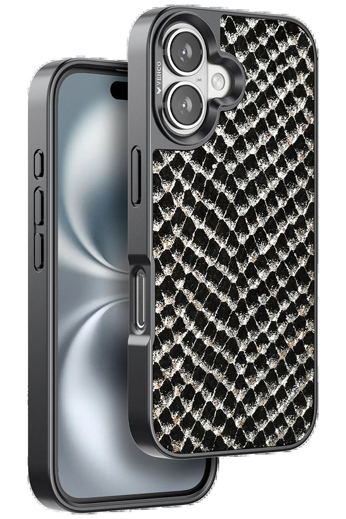 CepteToptan iPhone 16 Viper Kapak - Siyah - DROPX8957-3013