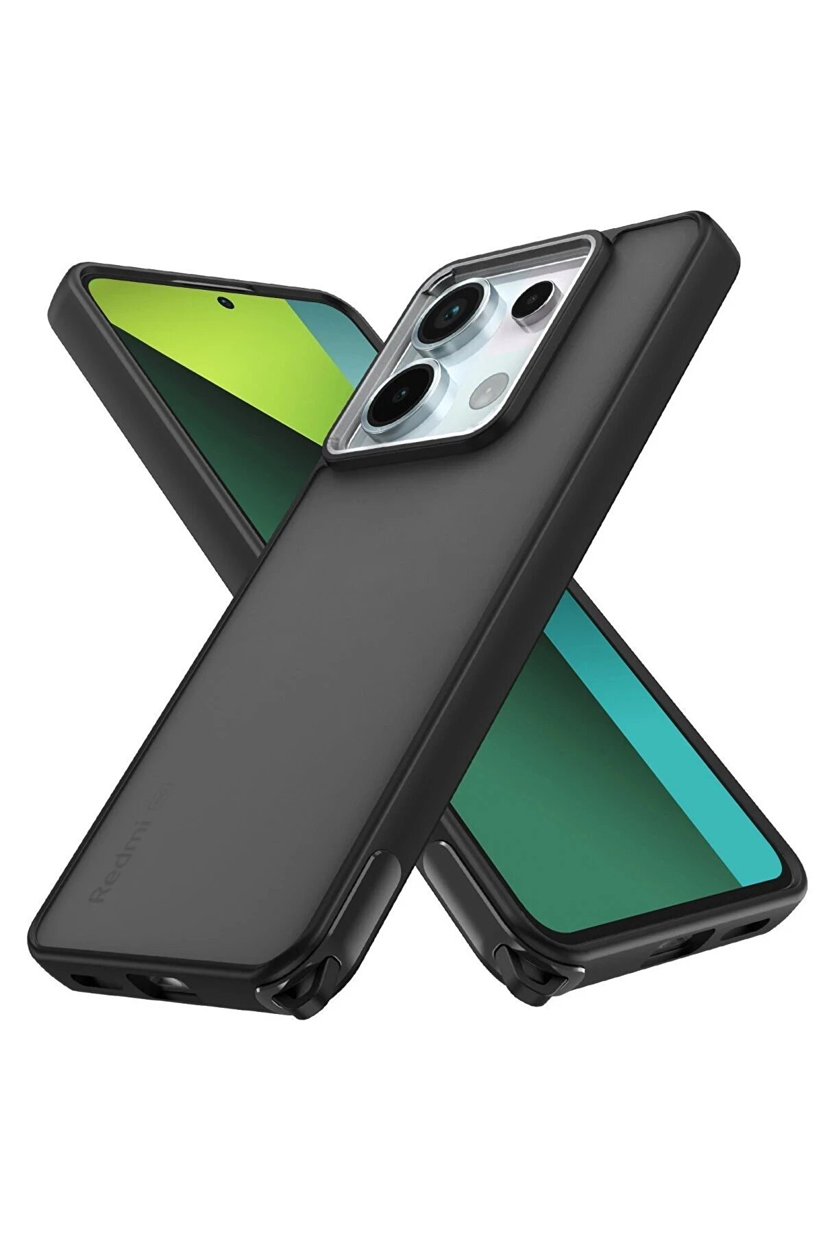 CepteToptan Xiaomi Redmi Note 13 Pro 5G Kılıf Elegant Kapak - Siyah - DROPX2618-5477