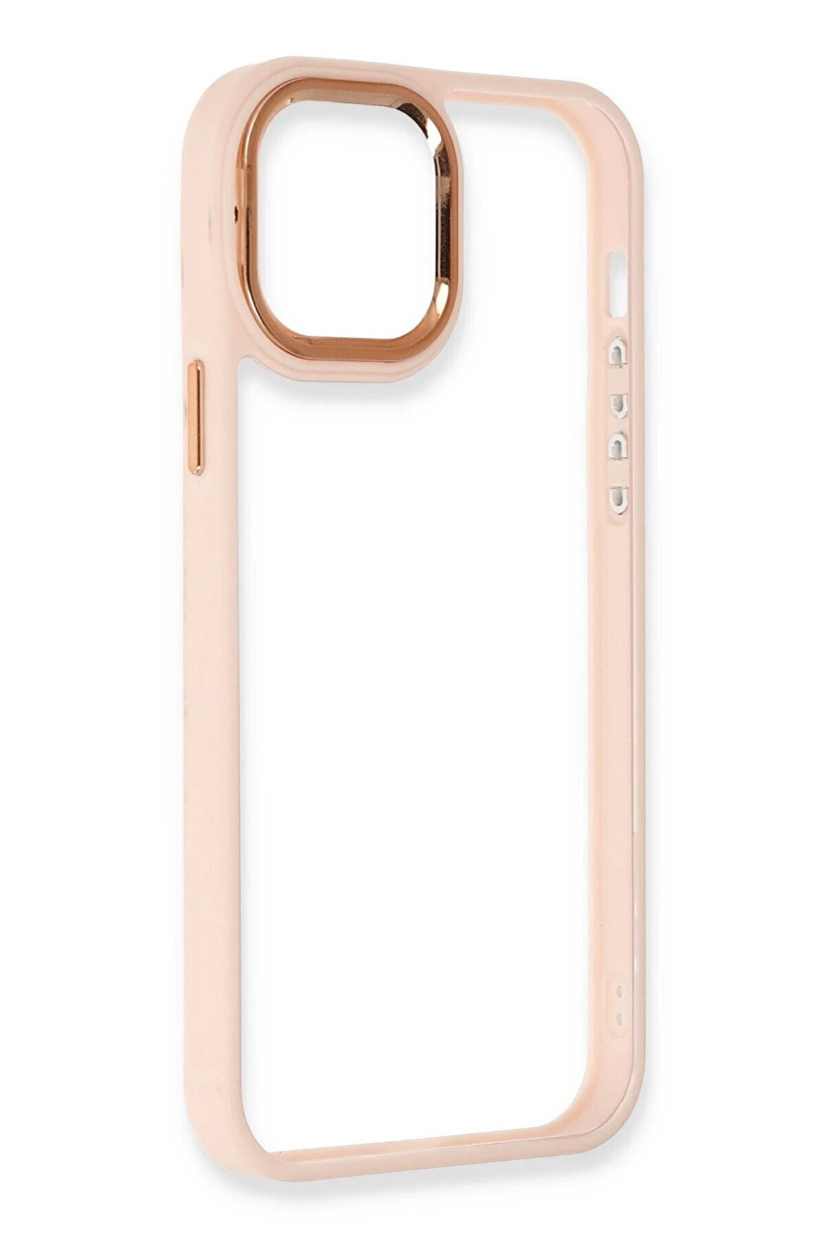 İphone 12 Pro Max Kılıf Dora Kapak - Pudra - Dropx4124-4318