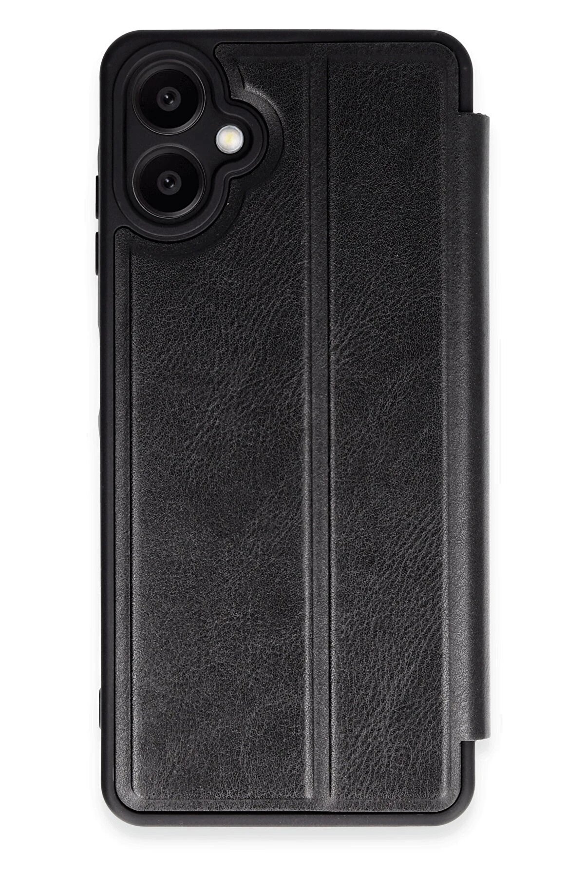 Samsung Galaxy A06 Kılıf Fli̇p Cover - Si̇yah - Dropx4879-5531