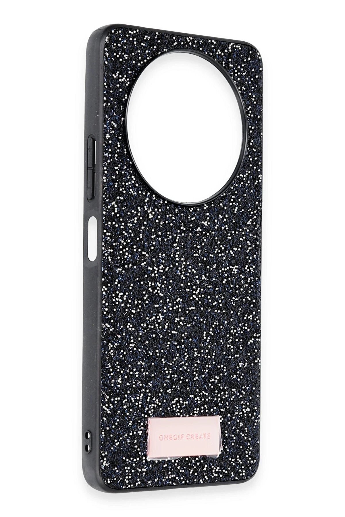 Xi̇aomi̇ Redmi̇ A3 4G Bri̇ght Si̇mli̇ Kapak - Si̇yah - Dropx3364-2648