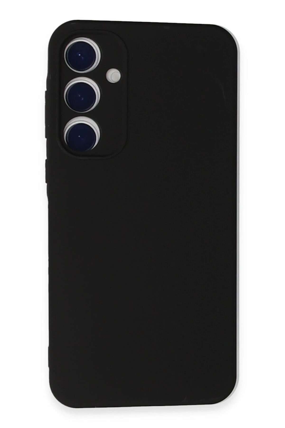 CepteToptan Samsung Galaxy A35 5G Kılıf Nano içi Kadife Silikon - Siyah - DROPX1147-7450