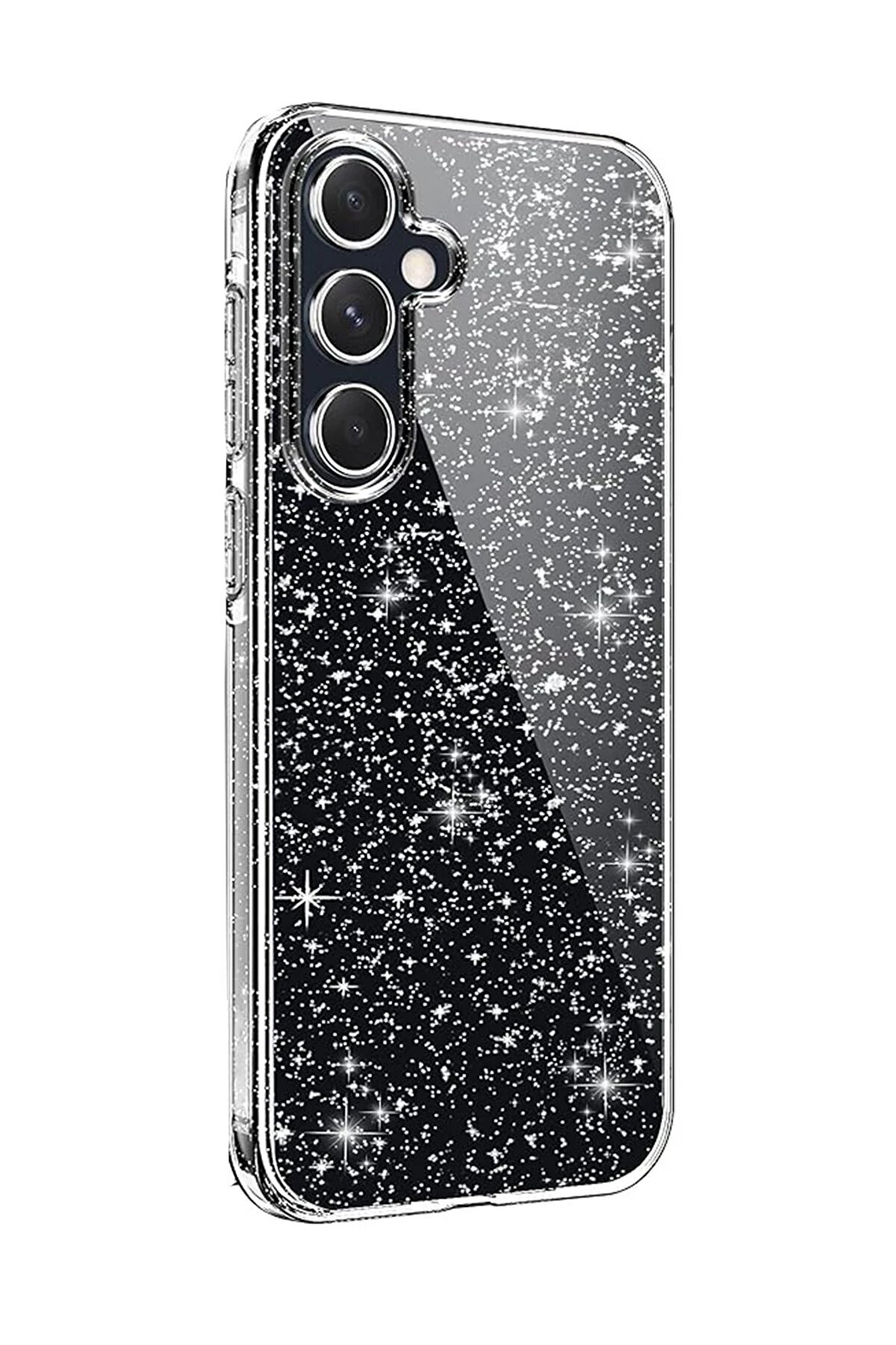 CepteToptan Samsung Galaxy A05S Kılıf Glow Kapak - Şeffaf - SNX6928-2814