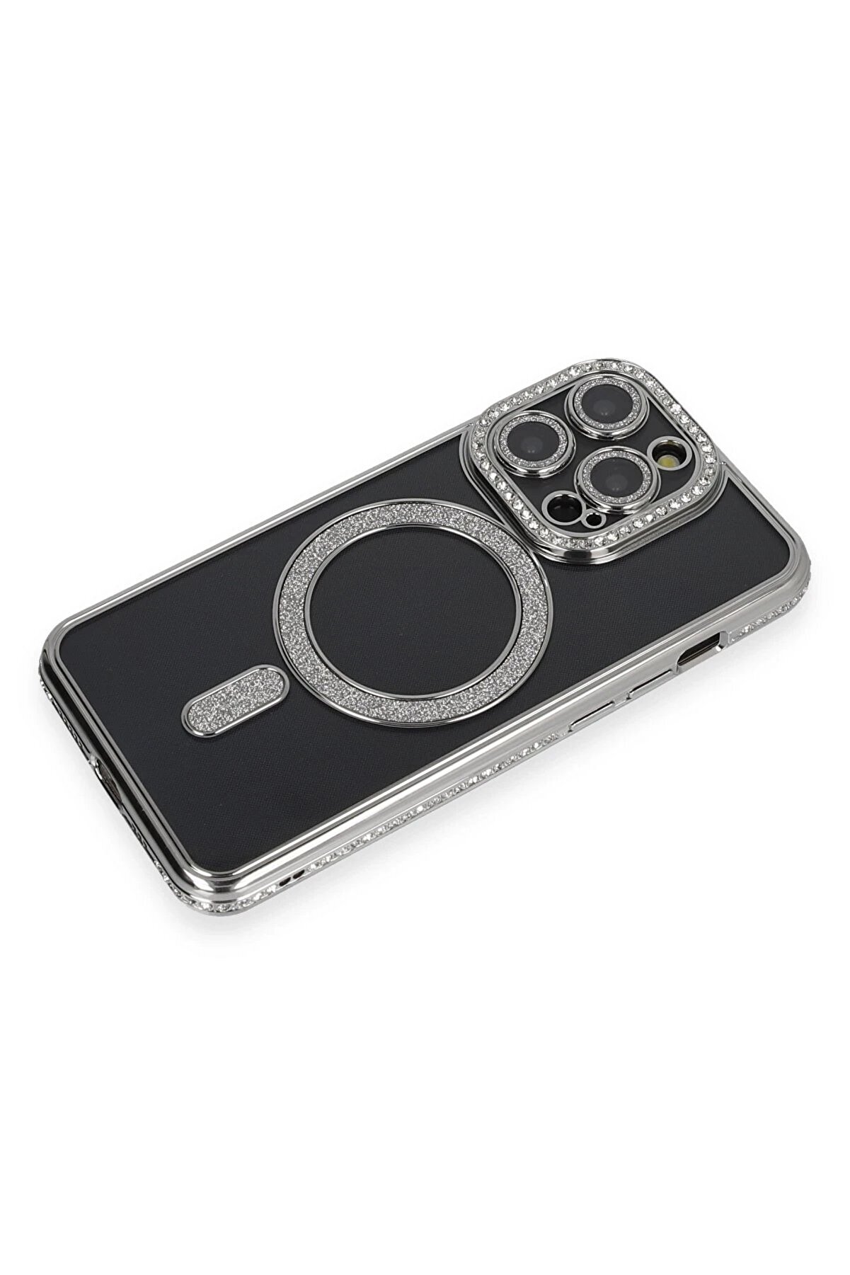 İphone 14 Pro Max Kılıf Joke Si̇mli̇ Magneti̇csafe Kılıf - Gri̇ - Dropx6700-5298