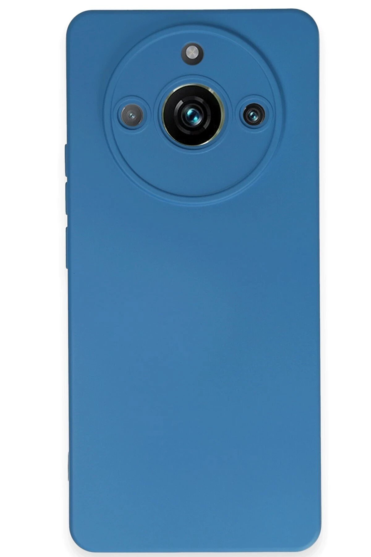 CepteToptan Realme 11 Pro Kılıf Nano içi Kadife Silikon - Mavi - DROPX7077-3476