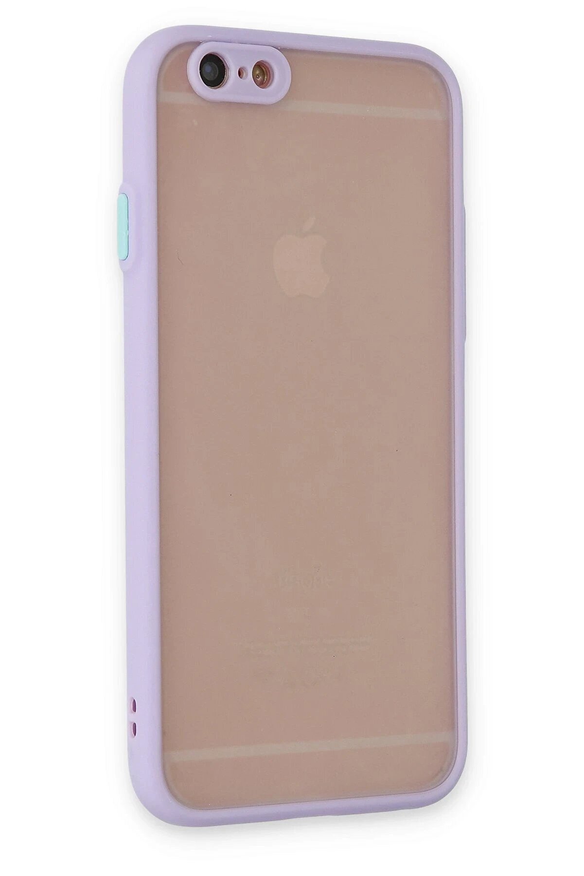 İphone 6 Kılıf Montreal Si̇li̇kon Kapak - Mor - Dropx2753-7495
