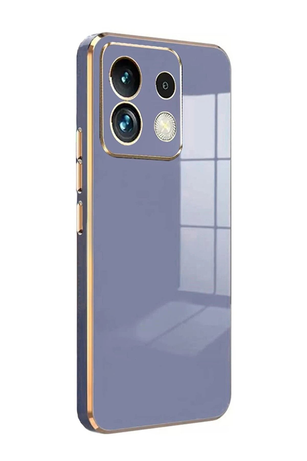 CepteToptan Xiaomi Redmi Note 13 Pro 5G Kılıf Volet Silikon - Mavi - DROPX2876-6888