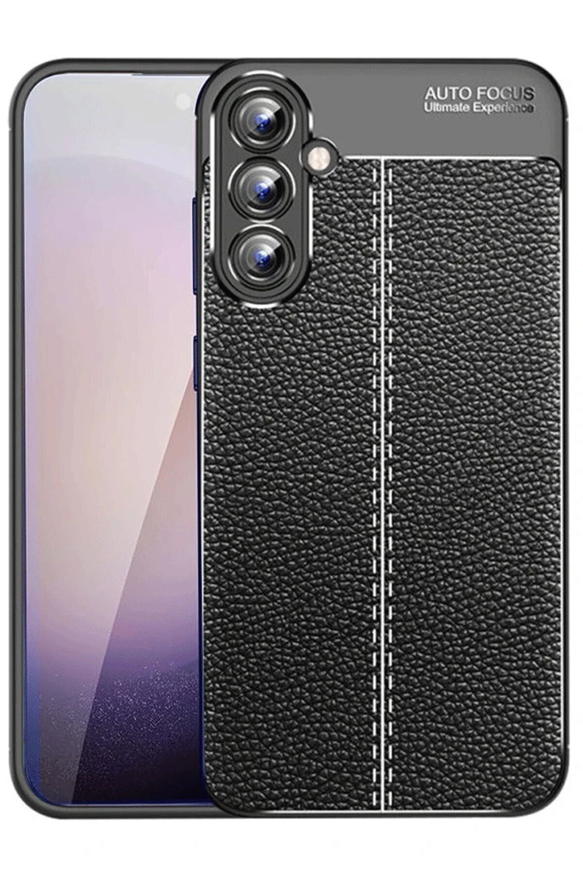 CepteToptan Samsung Galaxy A16 5G Kılıf Auto Focus Kapak - Siyah - DROPX5185-5846