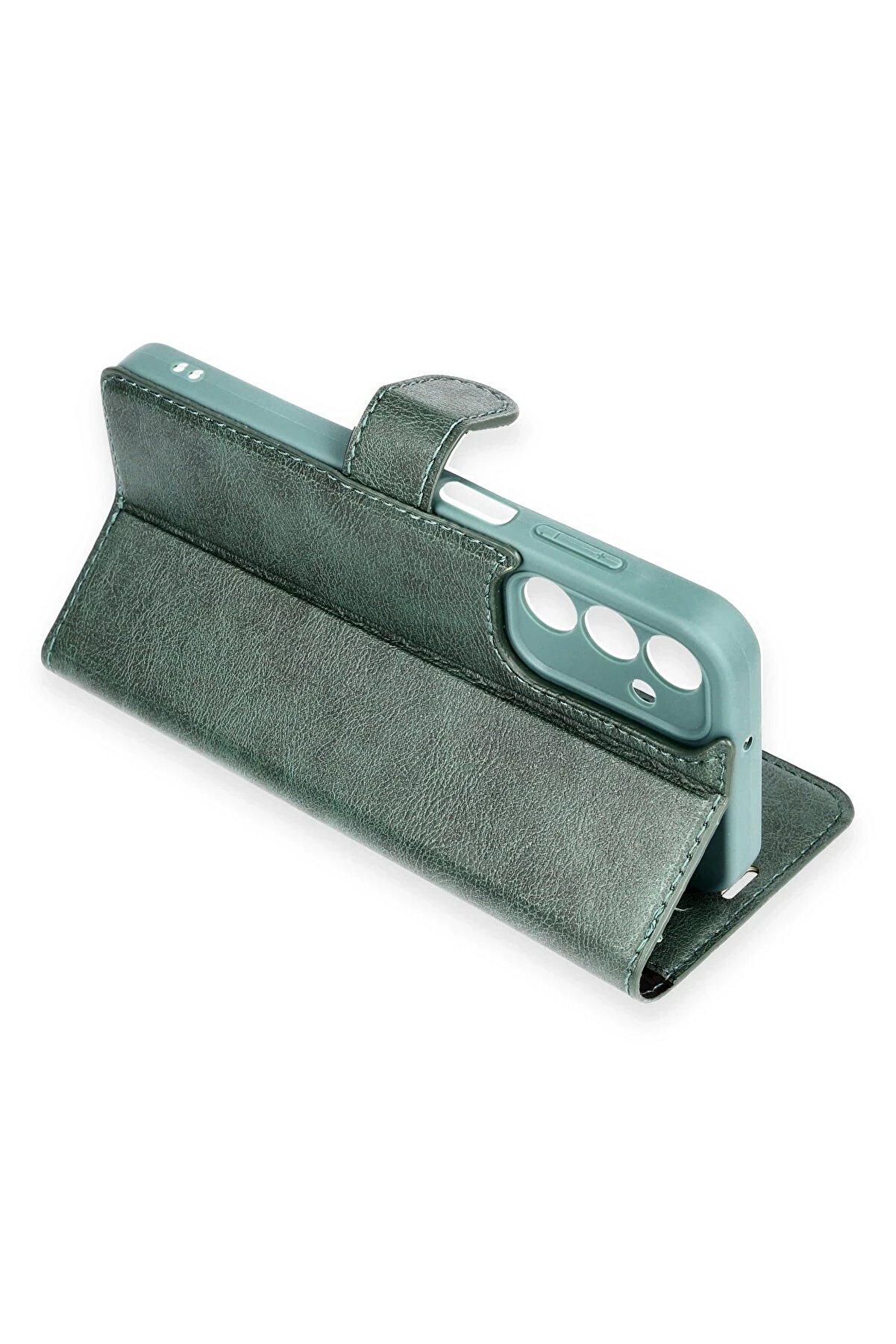 Samsung Galaxy A15 4G Kılıf Trend S Plus Kapaklı Kılıf - Laci̇vert - Dropx2609-4457