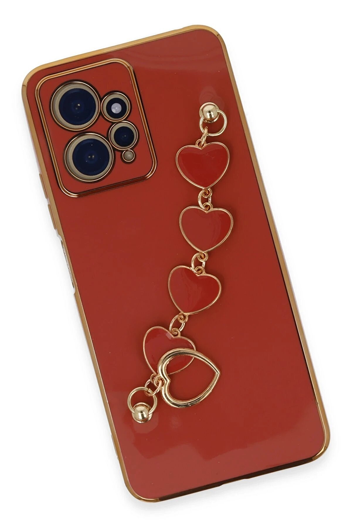 Xi̇aomi̇ Redmi̇ Note 12 4G Kılıf Esi̇la Si̇li̇kon - Kırmızı - Dropx1417-9631