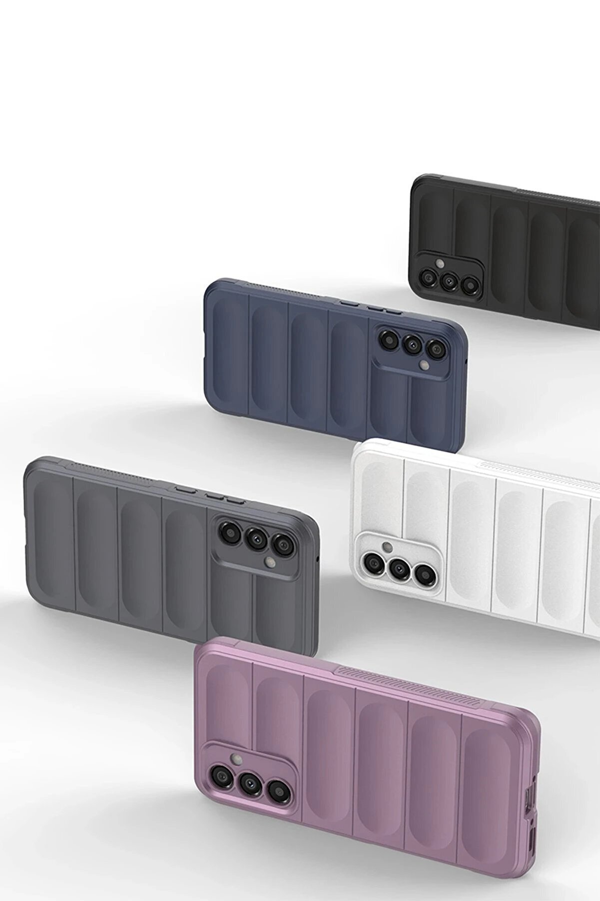 Samsung Galaxy A25 5G Kılıf Opti̇mum Si̇li̇kon - Mor - Dropx7874-7973