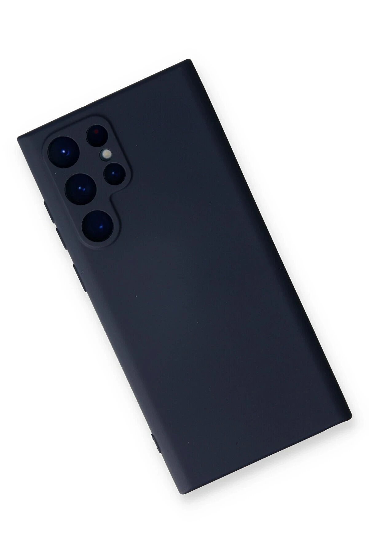 Samsung Galaxy S24 Ultra Kılıf Nano İçi̇ Kadi̇fe Si̇li̇kon - Laci̇vert - Brh023325-4212