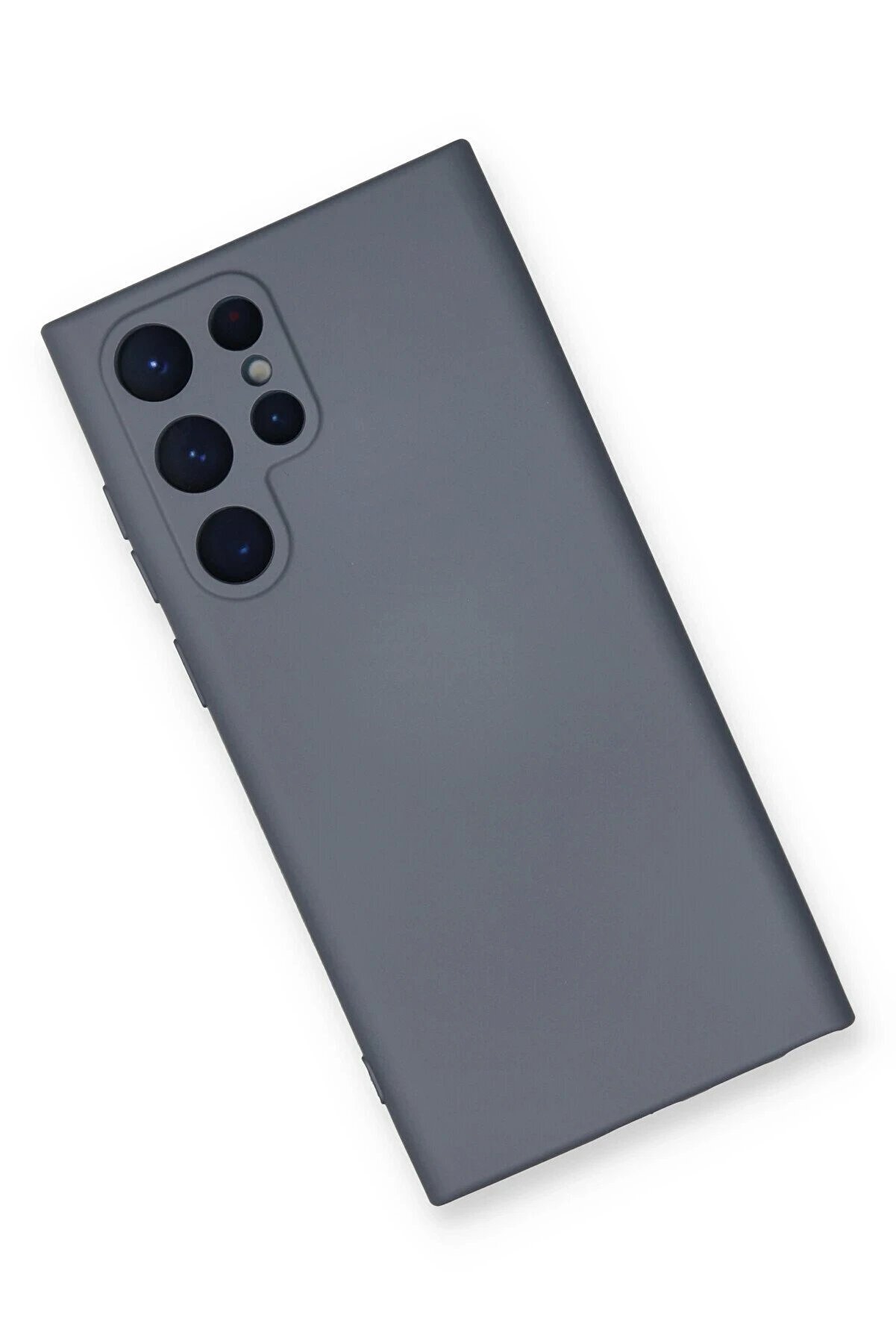 Samsung Galaxy S24 Ultra Kılıf Nano İçi̇ Kadi̇fe Si̇li̇kon - Gri̇ - Dropx1387-7722