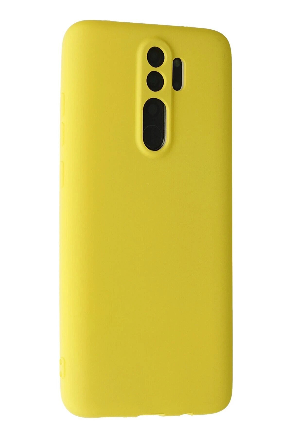 Xi̇aomi̇ Redmi̇ Note 8 Pro Kılıf Fi̇rst Si̇li̇kon - Sarı - Dropx1400-9960