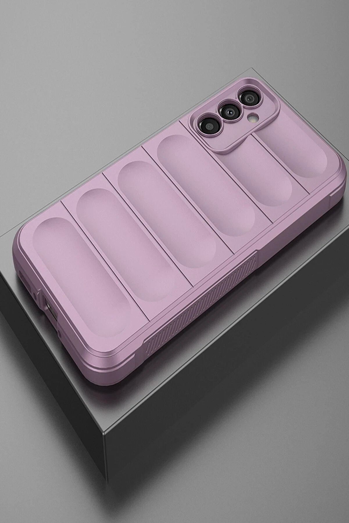 Samsung Galaxy A25 5G Kılıf Opti̇mum Si̇li̇kon - Mor - Dropx7874-7973