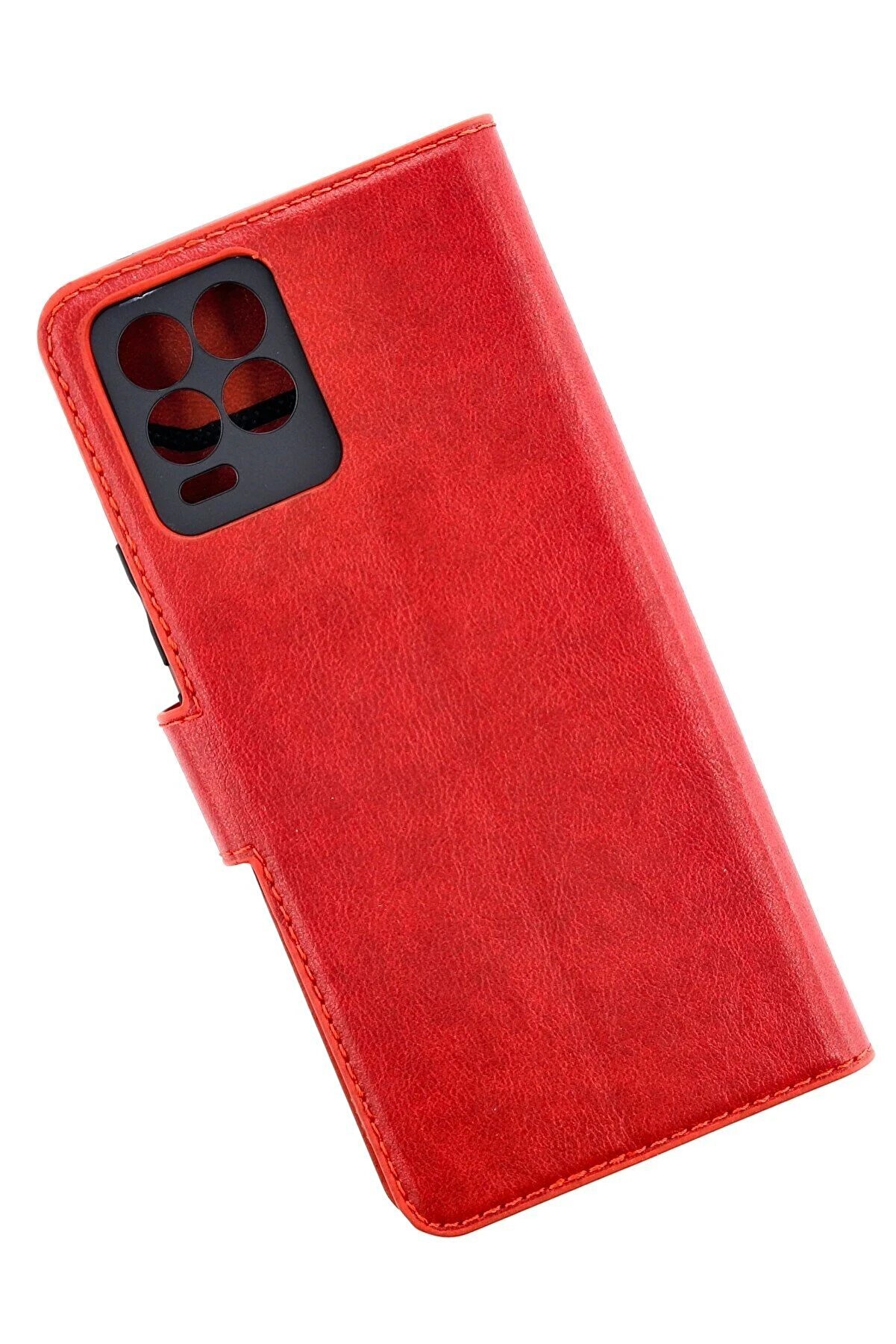 Realme 8 Pro Kılıf Trend S Plus Kapaklı Kılıf - Kırmızı - Dropx1715-5620