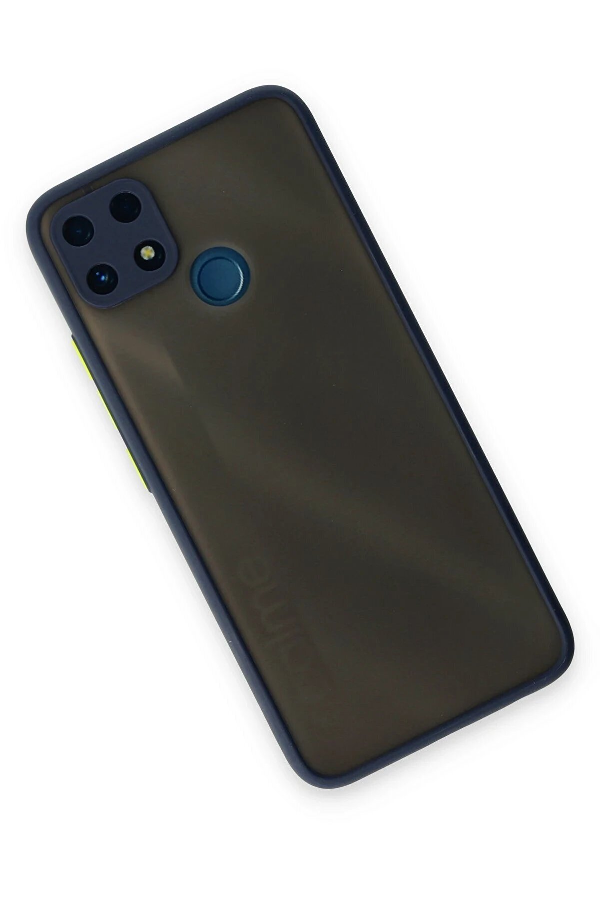 Realme C25 Kılıf Montreal Si̇li̇kon Kapak - Laci̇vert - Dropx6904-3802