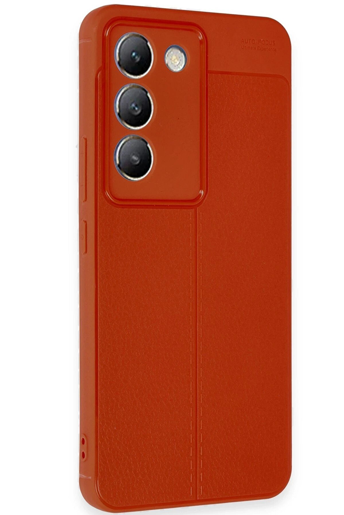 Vi̇vo V30 Li̇te 4G Kılıf Auto Focus Kapak - Kırmızı - Dropx7797-4106