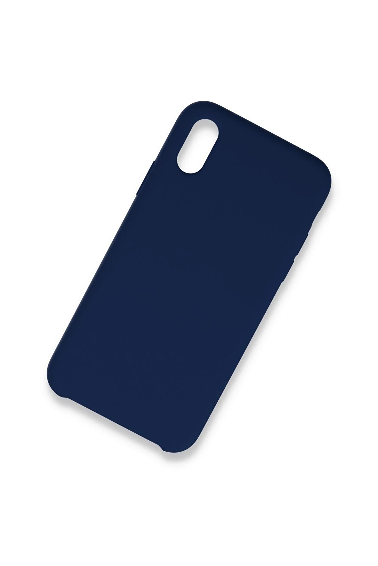 İphone Xs Max Kılıf Lansman Legant Si̇li̇kon - Laci̇vert - Dropx5781-5397