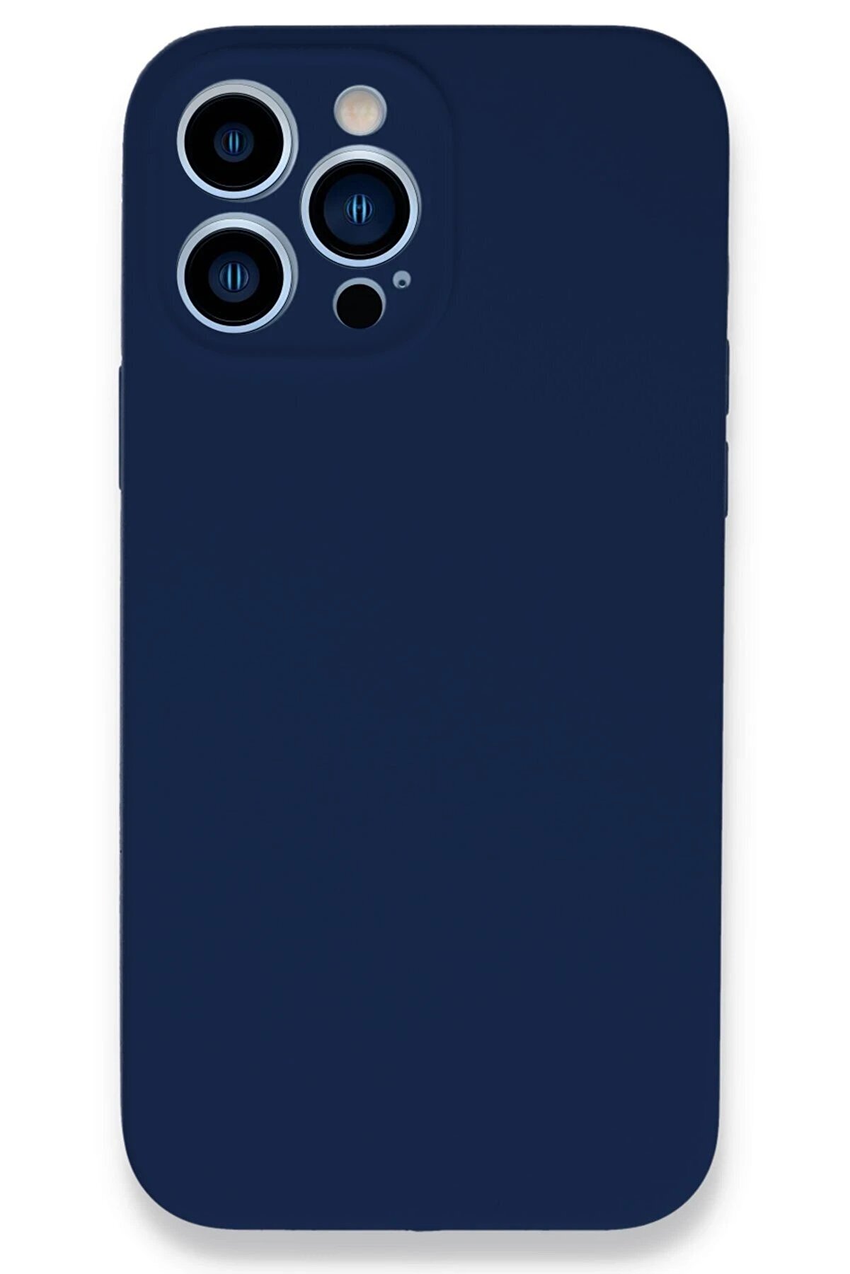 CepteToptan iPhone 13 Pro Kılıf Lansman Legant Silikon - Lacivert - DROPX2719-7918